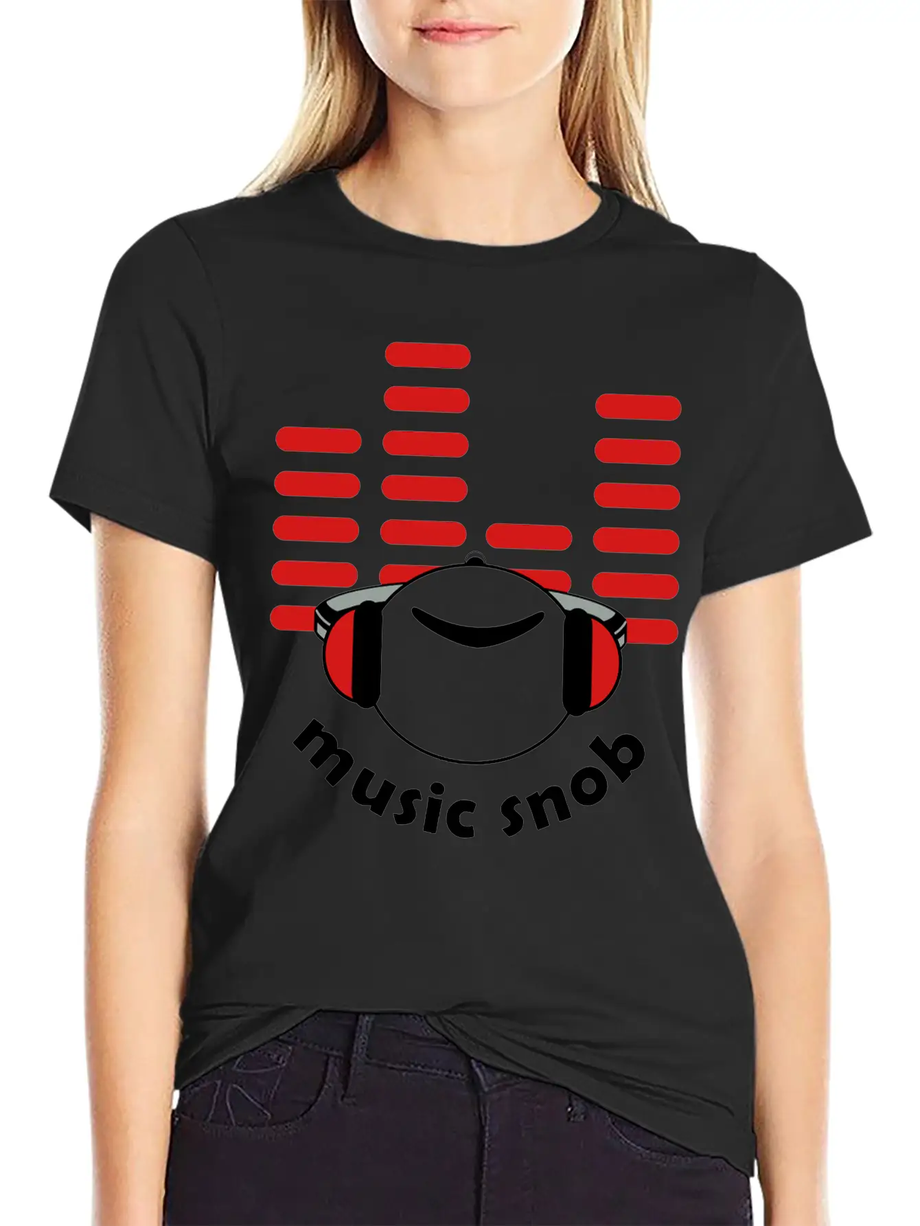 Music Snob Breathable Soft Cotton T-Shirt – Timeless Casual Look