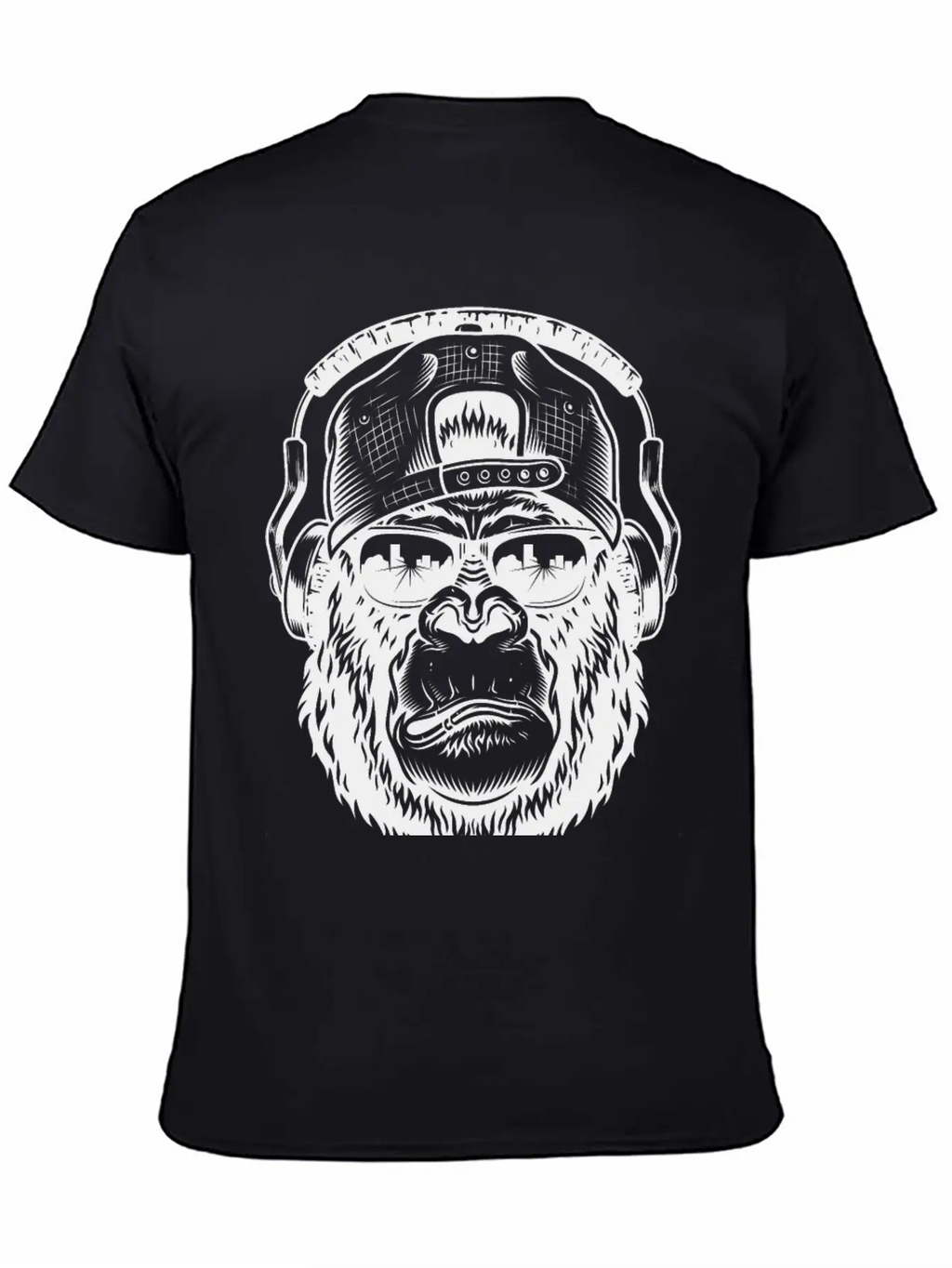 Music Swag Ape Classic Fit Graphic Tee For Daily Comfort – Unisex Cotton Shirt