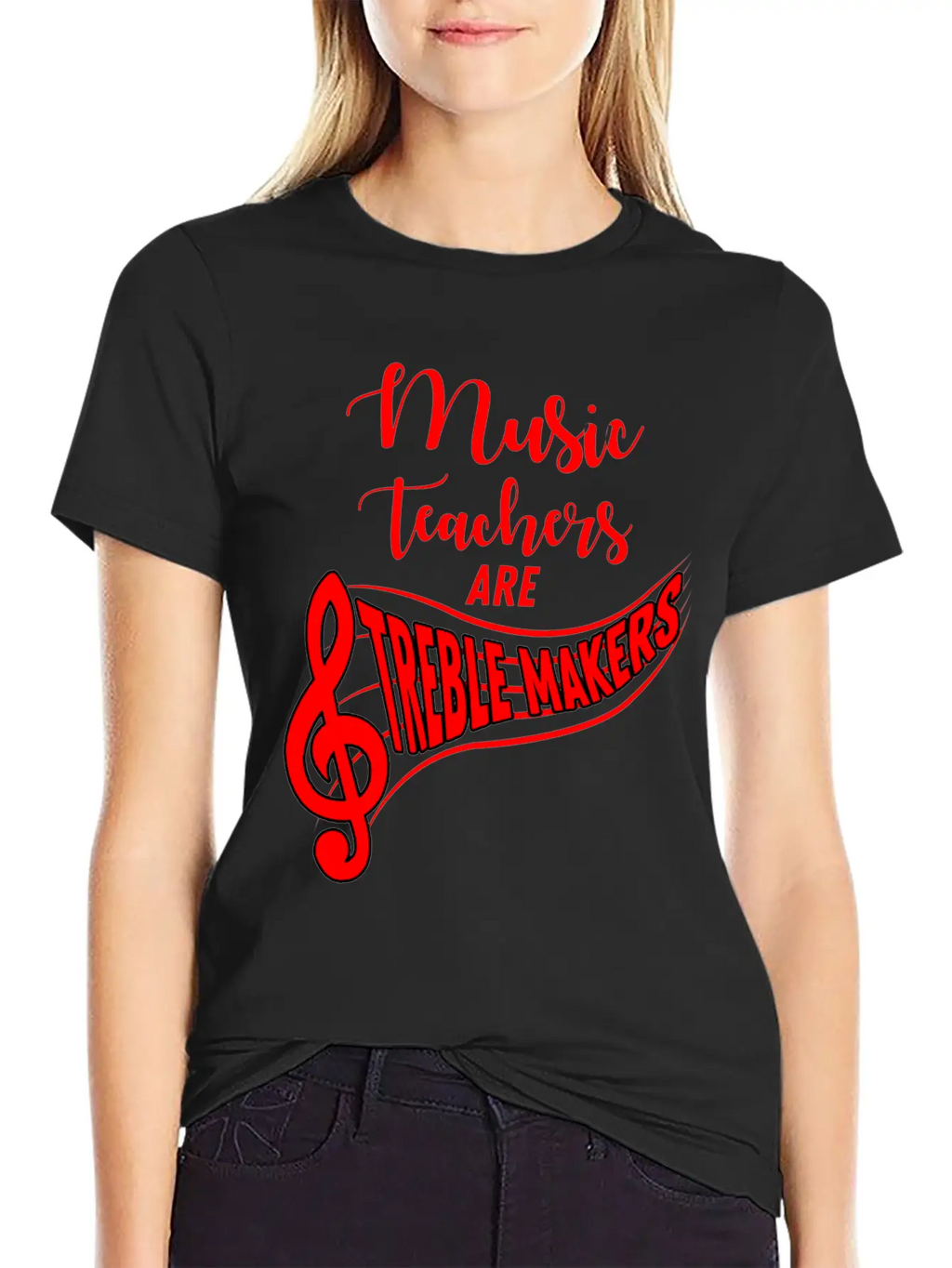 Music Teacher Breathable Soft Cotton T-Shirt – Timeless Casual Look