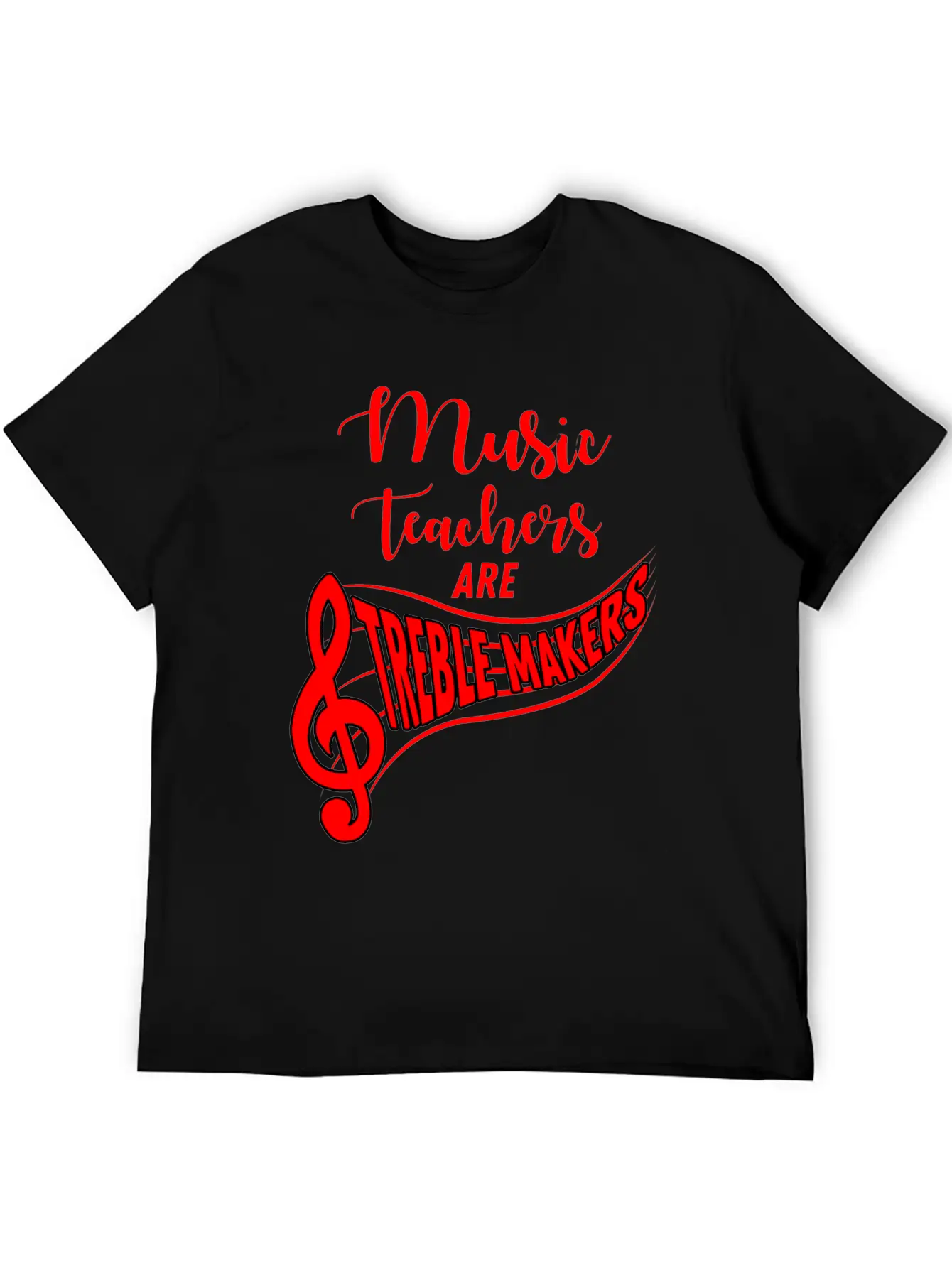 Music Teacher Breathable Soft Cotton T-Shirt – Timeless Casual Look