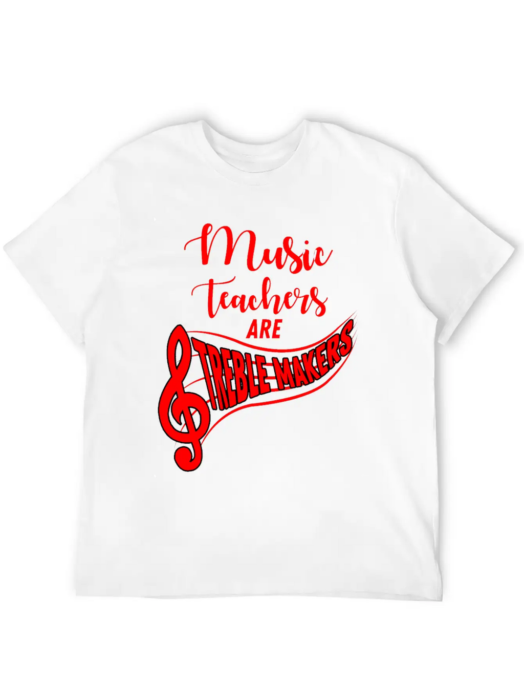 Music Teacher Breathable Soft Cotton T-Shirt – Timeless Casual Look