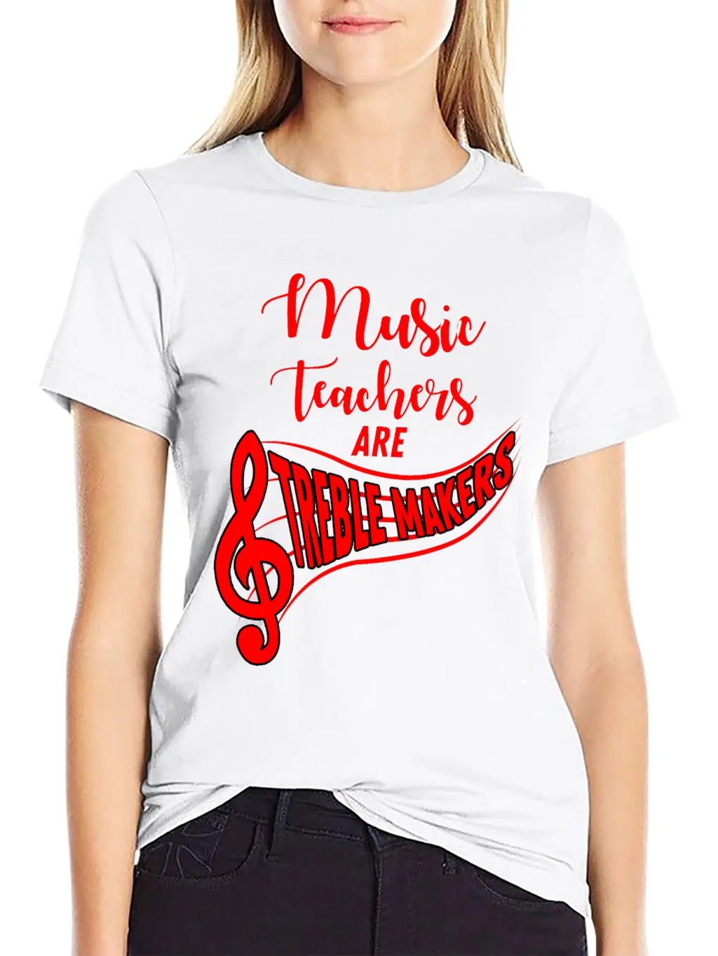 Music Teacher Breathable Soft Cotton T-Shirt – Timeless Casual Look