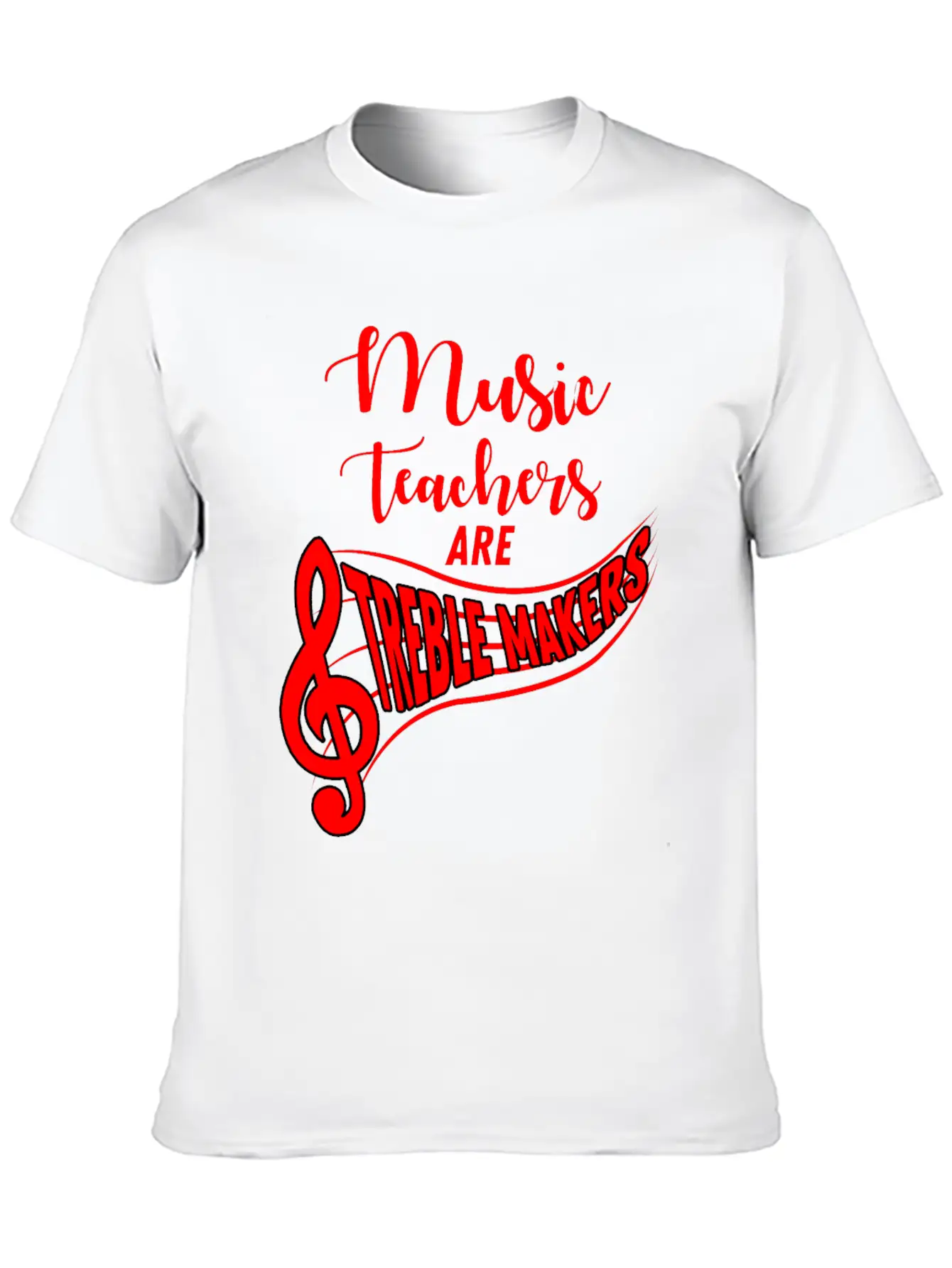 Music Teacher Breathable Soft Cotton T-Shirt – Timeless Casual Look