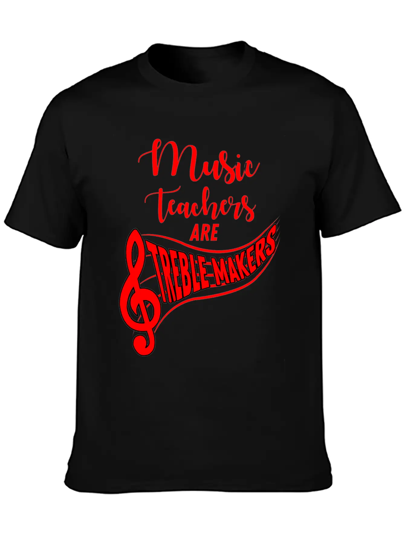 Music Teacher Breathable Soft Cotton T-Shirt – Timeless Casual Look