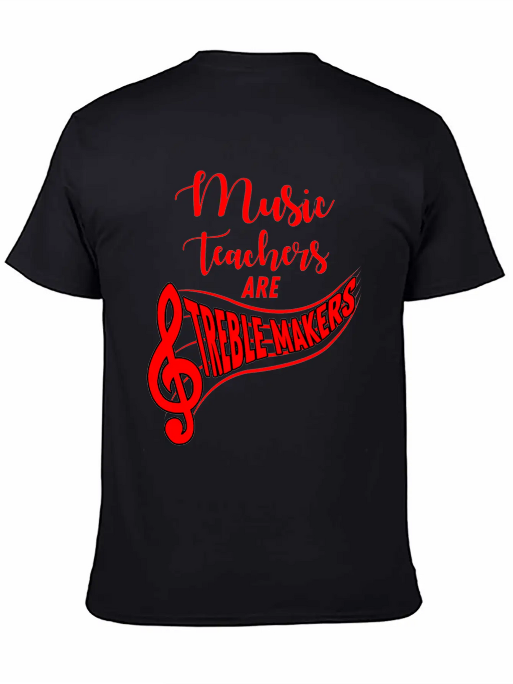 Music Teacher Breathable Soft Cotton T-Shirt – Timeless Casual Look