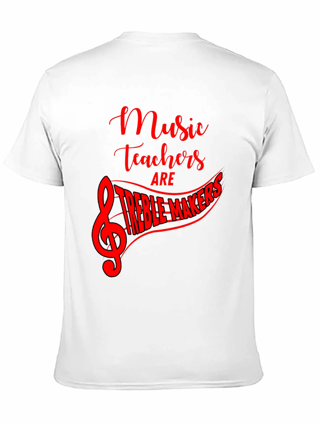 Music Teacher Breathable Soft Cotton T-Shirt – Timeless Casual Look