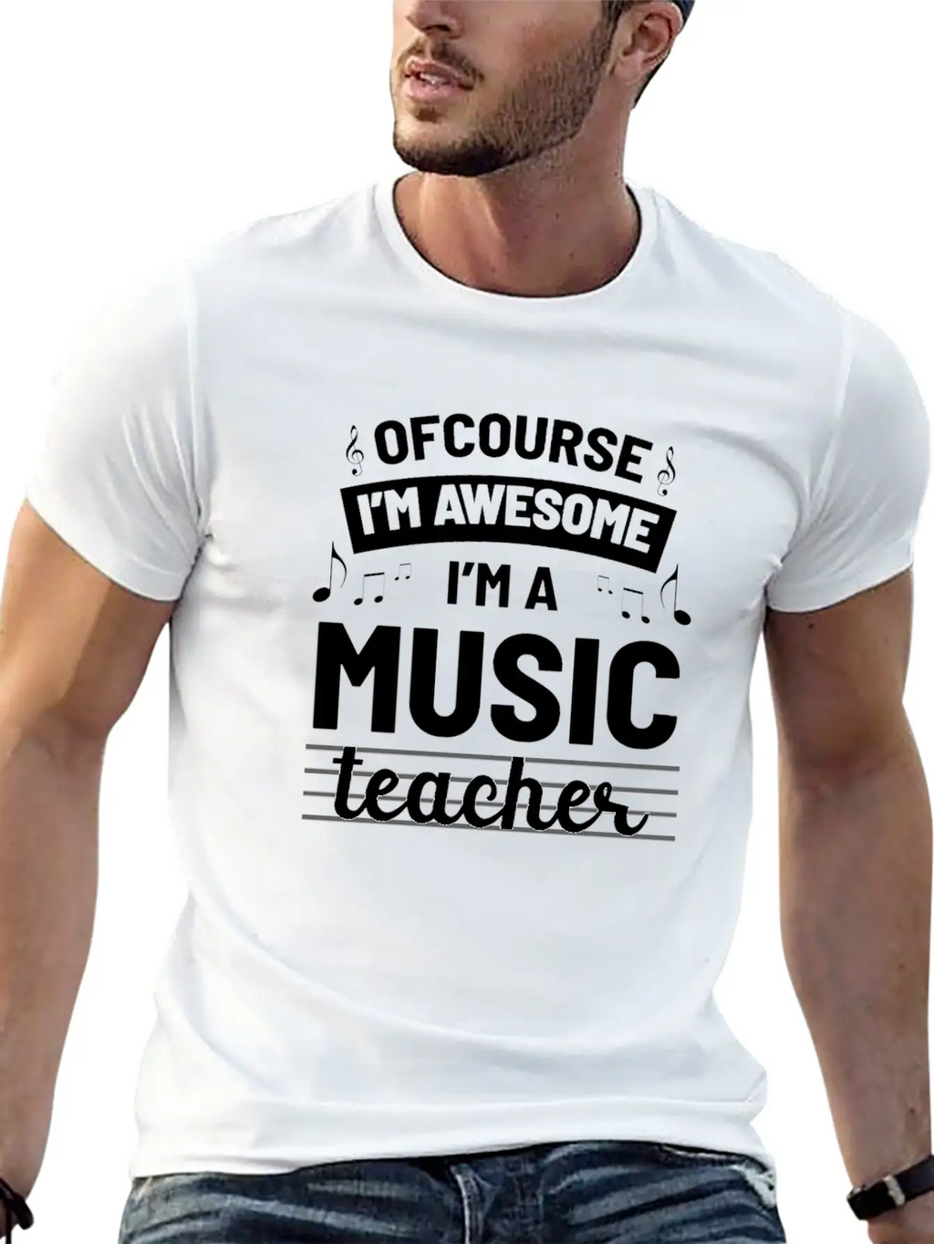 Music Teacher Essential Cotton Tee For Daily Outfits – Unisex Style