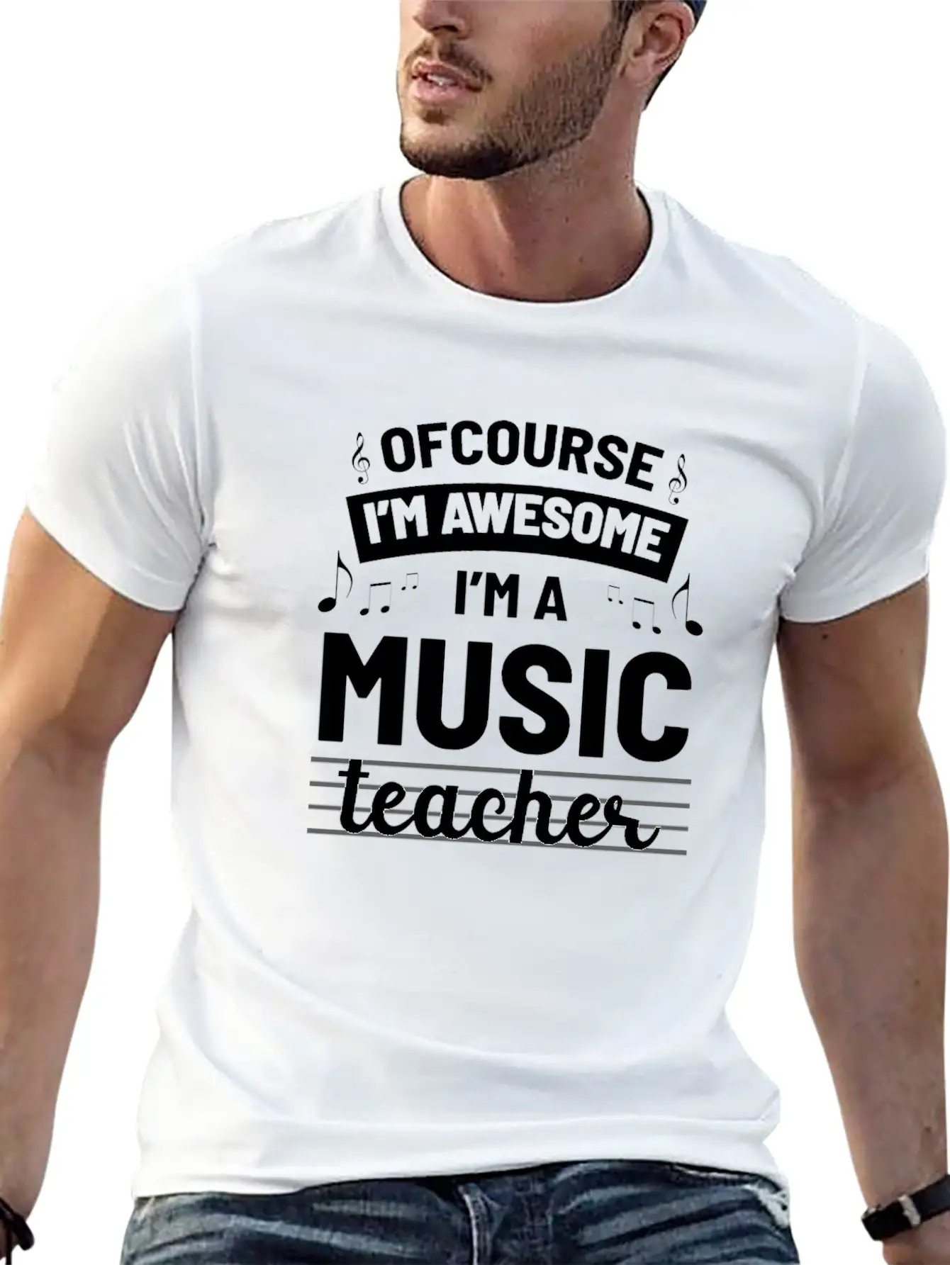 Music Teacher Essential Cotton Tee For Daily Outfits – Unisex Style