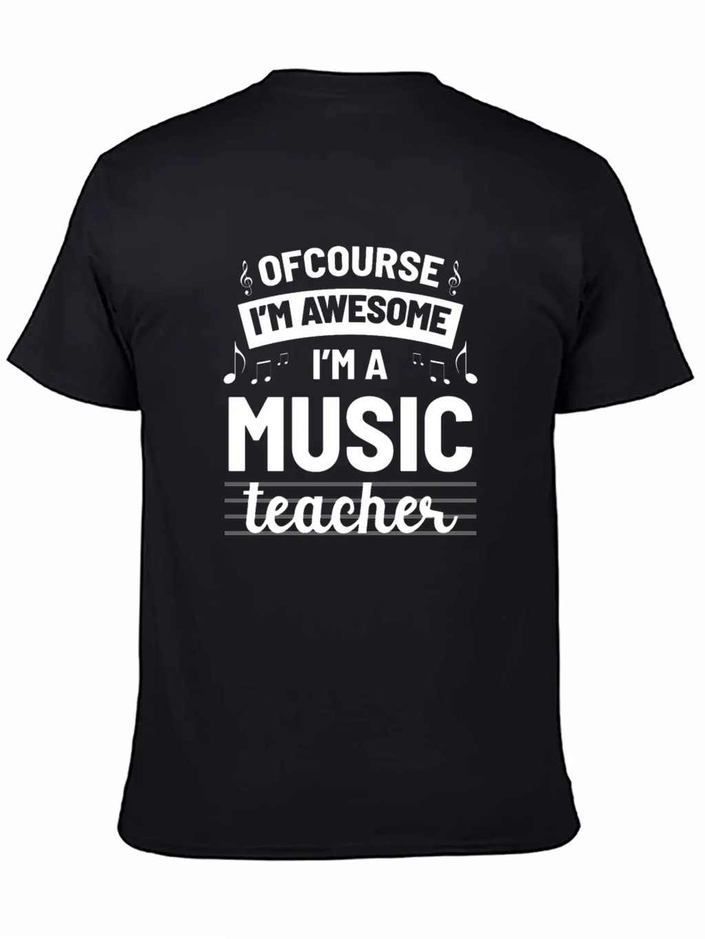 Music Teacher Essential Cotton Tee For Daily Outfits – Unisex Style