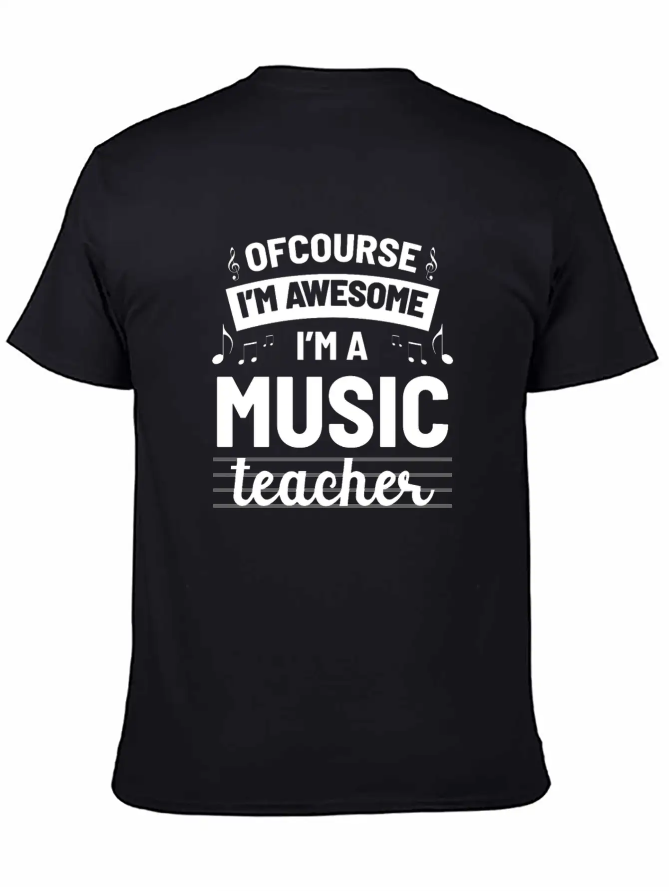 Music Teacher Essential Cotton Tee For Daily Outfits – Unisex Style