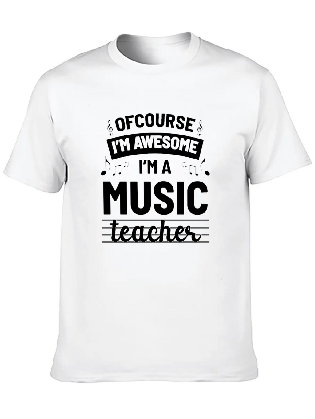 Music Teacher Essential Cotton Tee For Daily Outfits – Unisex Style