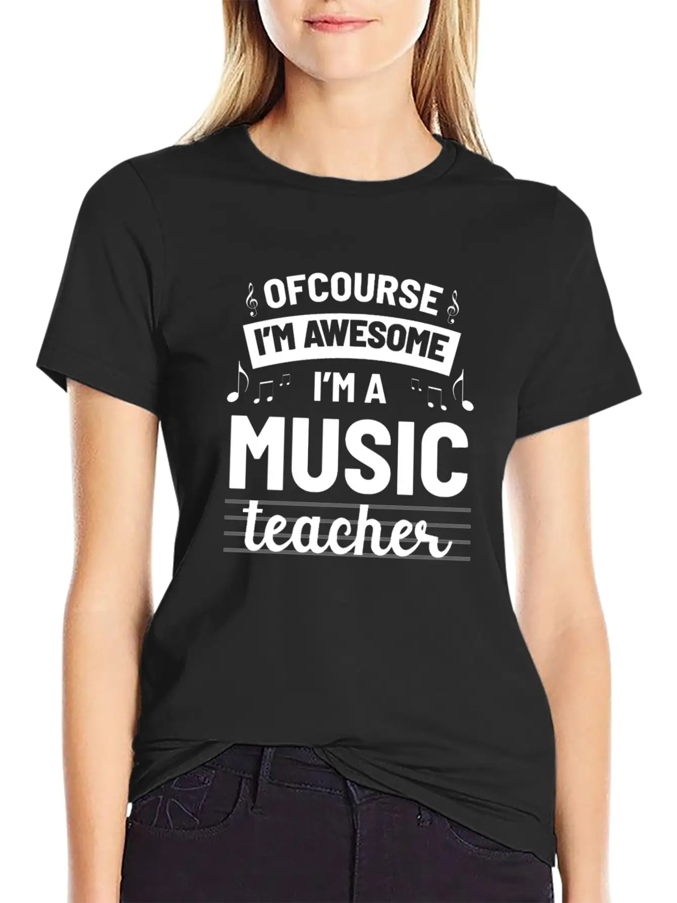 Music Teacher Essential Cotton Tee For Daily Outfits – Unisex Style