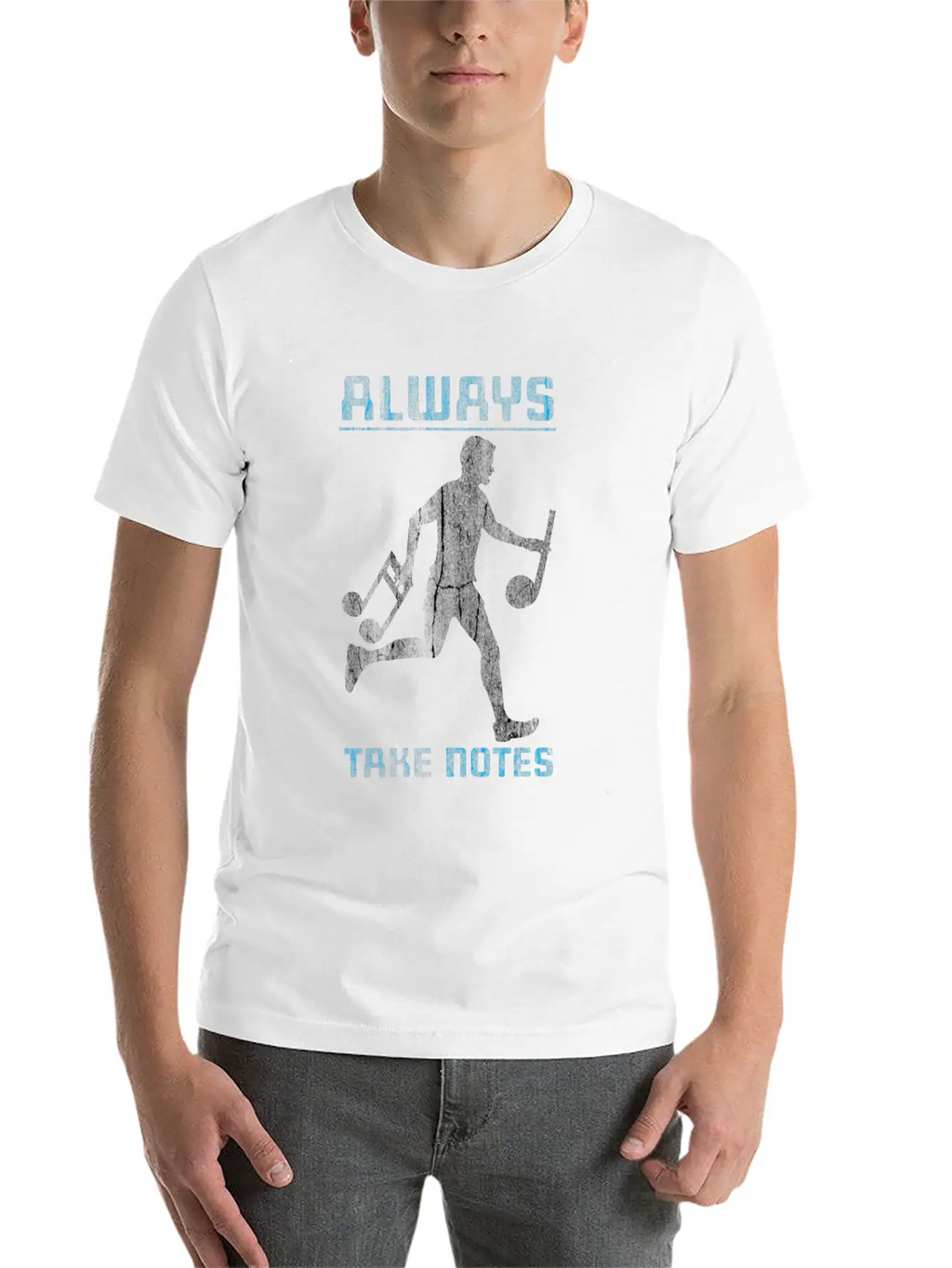 Music Teacher Piece Of Music Breathable Soft Cotton T-Shirt – Timeless Casual Look