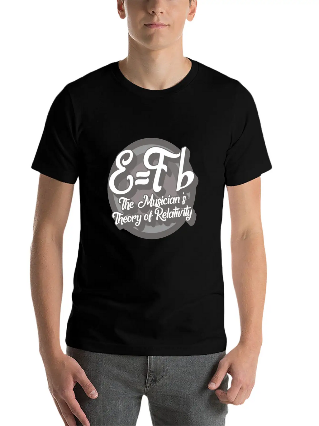 Music Teacher Shirt, E=Fb Musician's Theory Music Unisex Casual T-Shirt – Clean Design For Daily Comfort