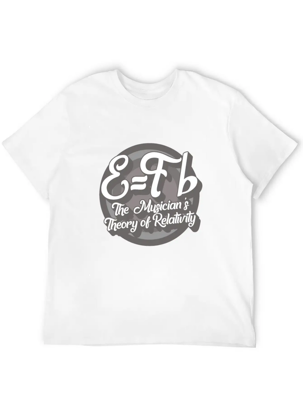 Music Teacher Shirt, E=Fb Musician's Theory Music Unisex Casual T-Shirt – Clean Design For Daily Comfort