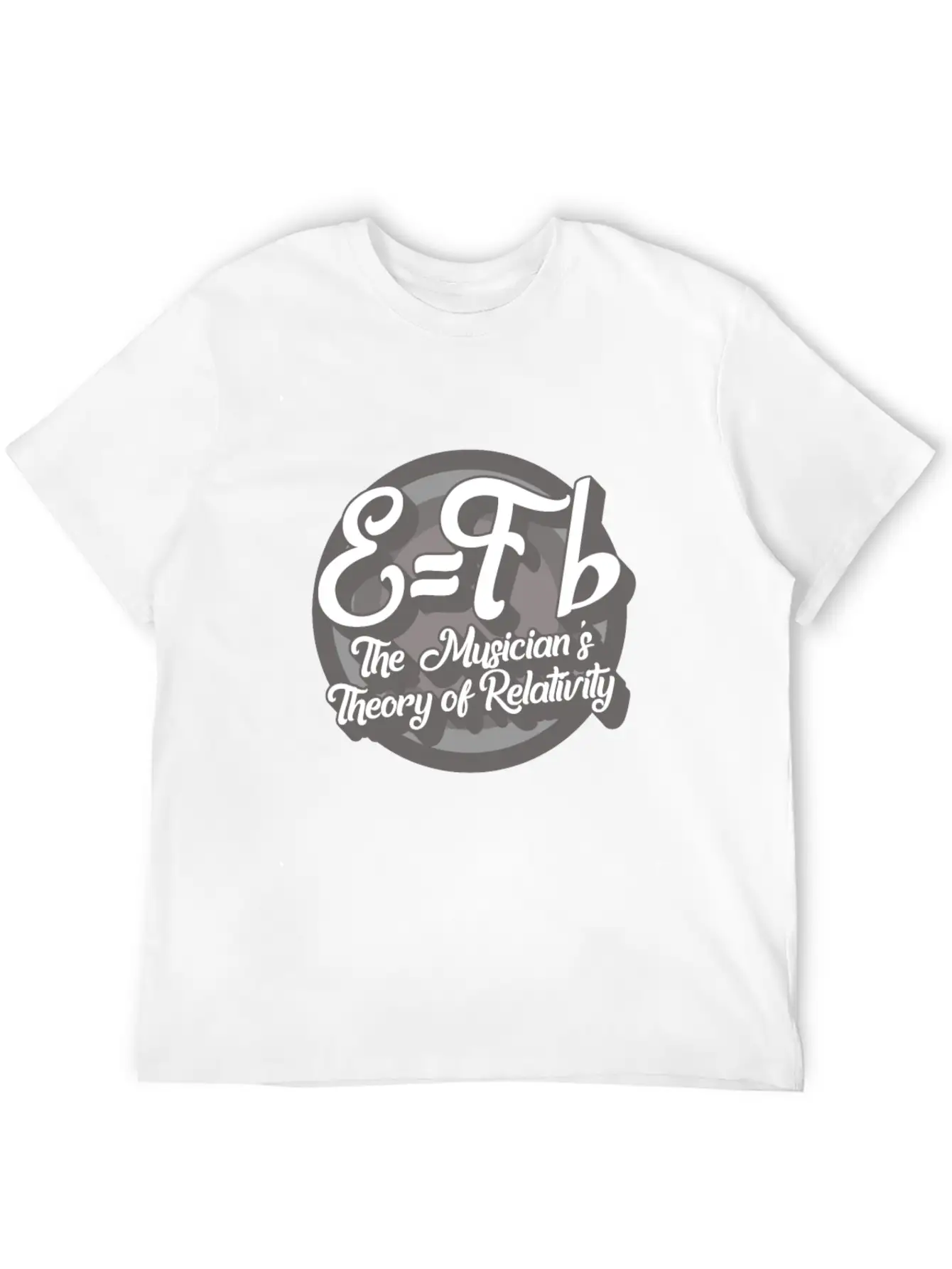 Music Teacher Shirt, E=Fb Musician's Theory Music Unisex Casual T-Shirt – Clean Design For Daily Comfort