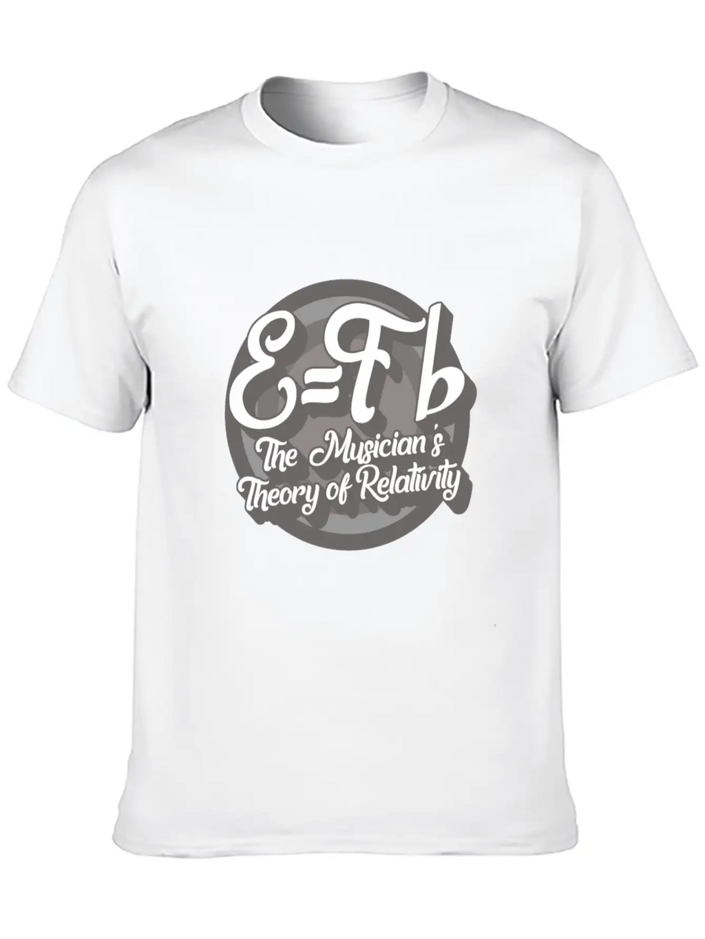 Music Teacher Shirt, E=Fb Musician's Theory Music Unisex Casual T-Shirt – Clean Design For Daily Comfort