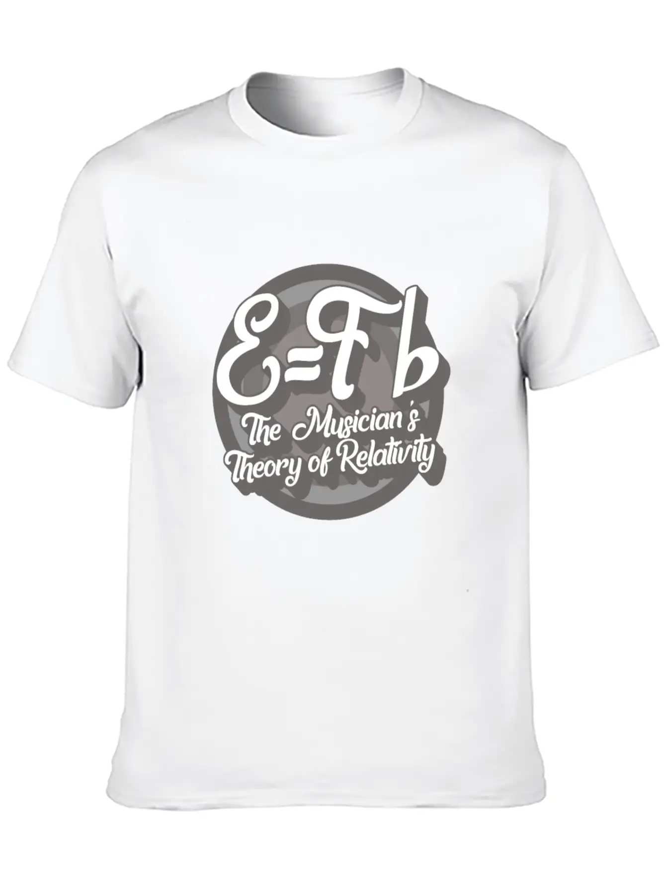 Music Teacher Shirt, E=Fb Musician's Theory Music Unisex Casual T-Shirt – Clean Design For Daily Comfort