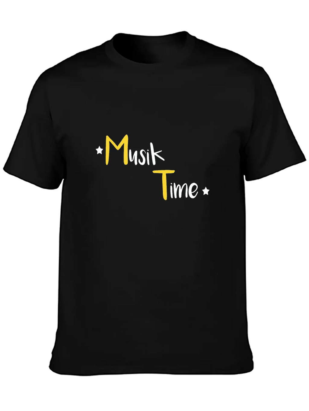 Music Time Unisex Casual T-Shirt – Clean Design For Daily Comfort