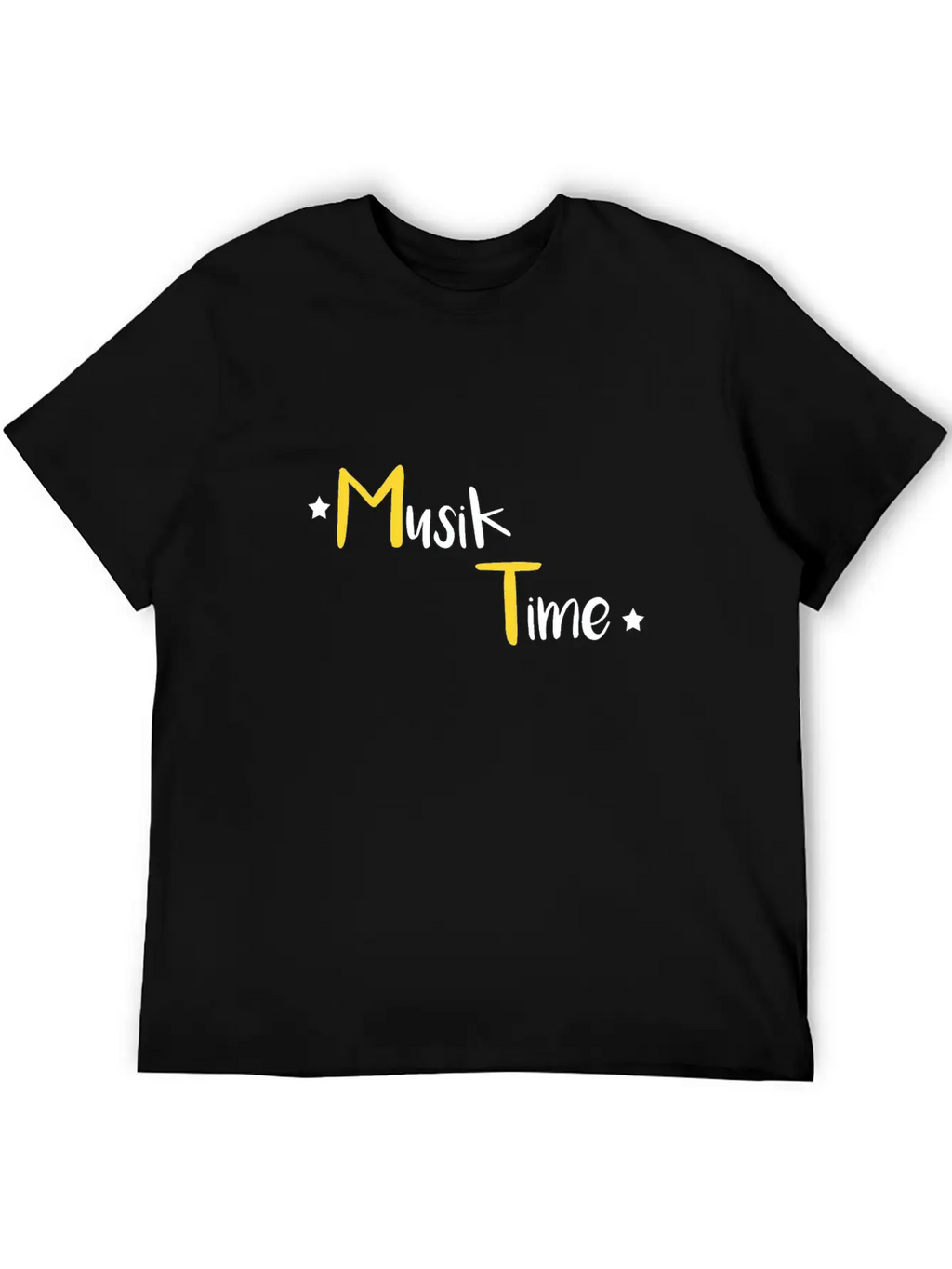 Music Time Unisex Casual T-Shirt – Clean Design For Daily Comfort