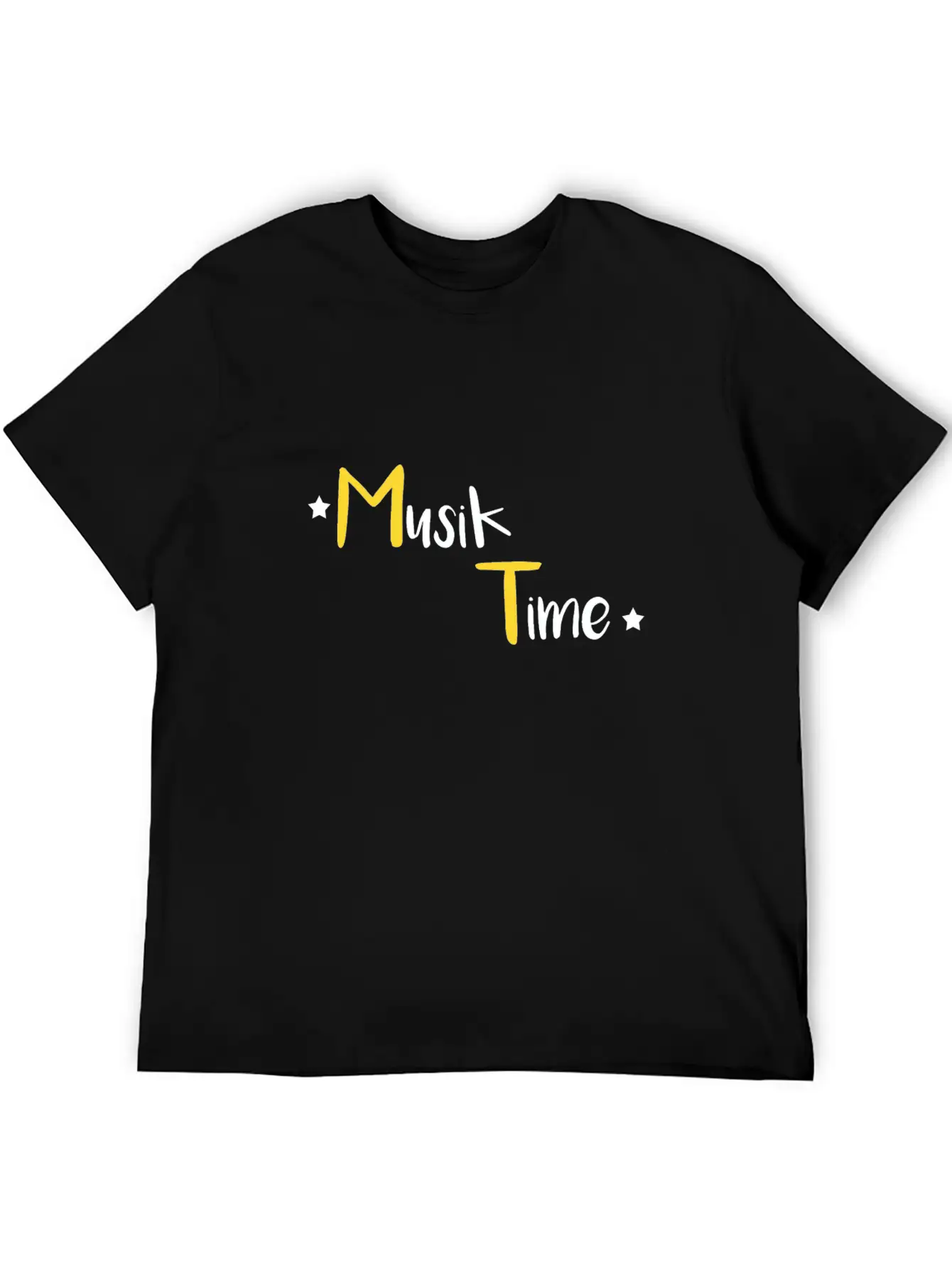Music Time Unisex Casual T-Shirt – Clean Design For Daily Comfort