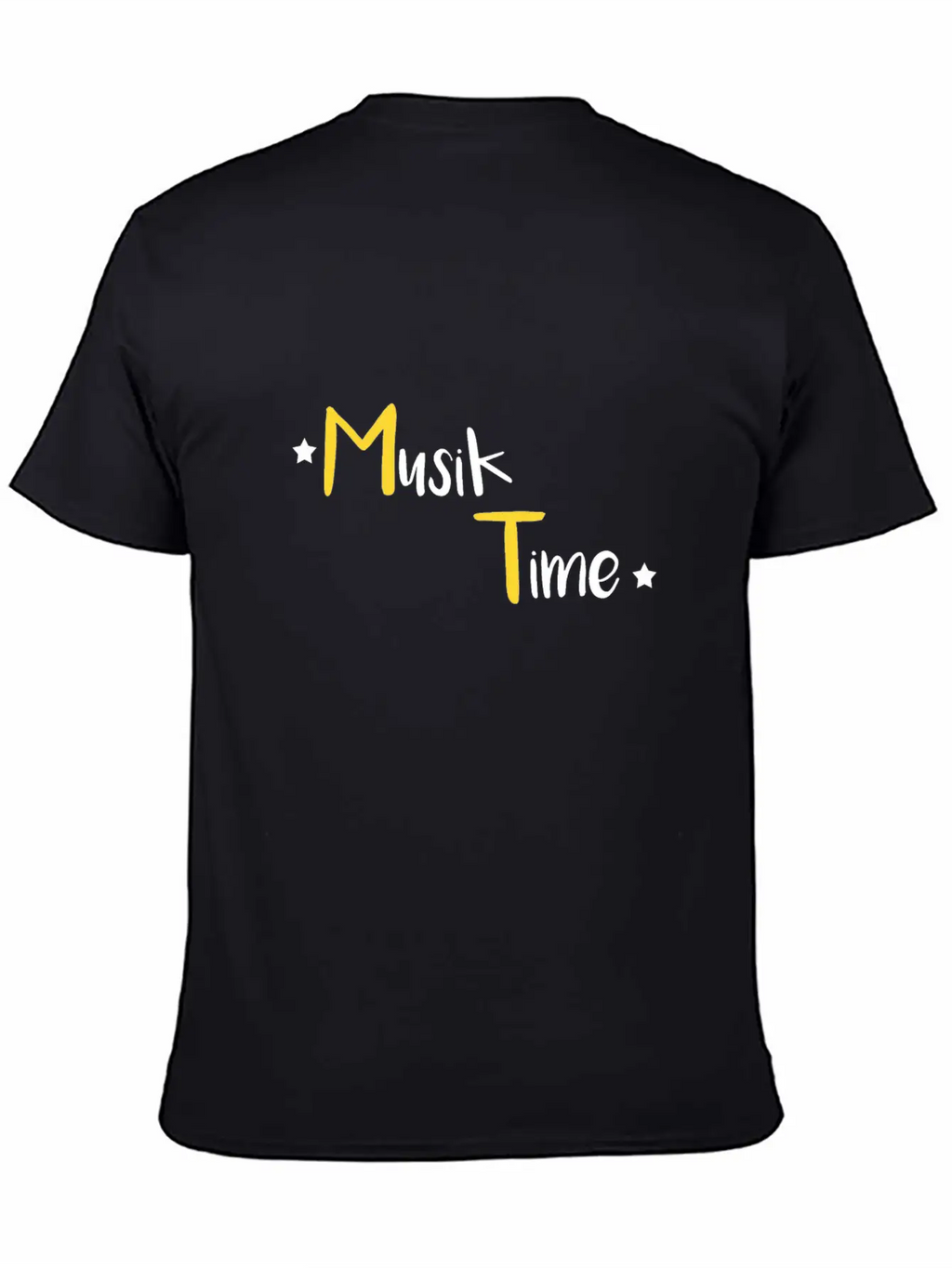 Music Time Unisex Casual T-Shirt – Clean Design For Daily Comfort