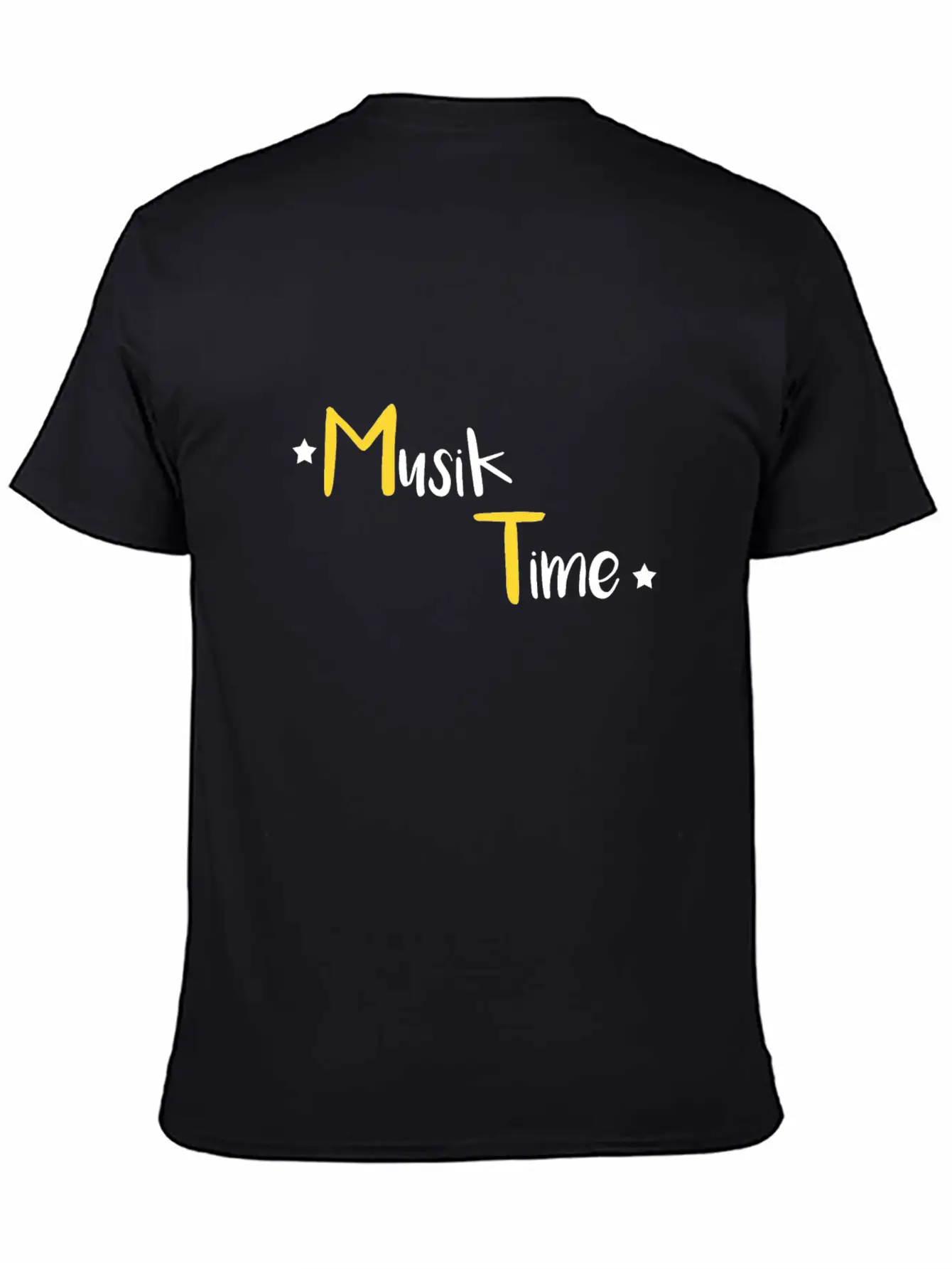 Music Time Unisex Casual T-Shirt – Clean Design For Daily Comfort
