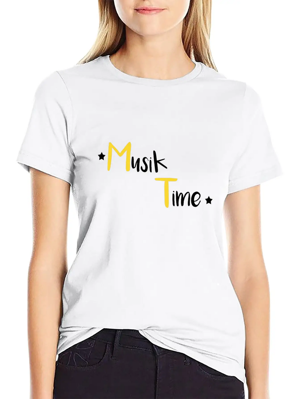 Music Time Unisex Casual T-Shirt – Clean Design For Daily Comfort