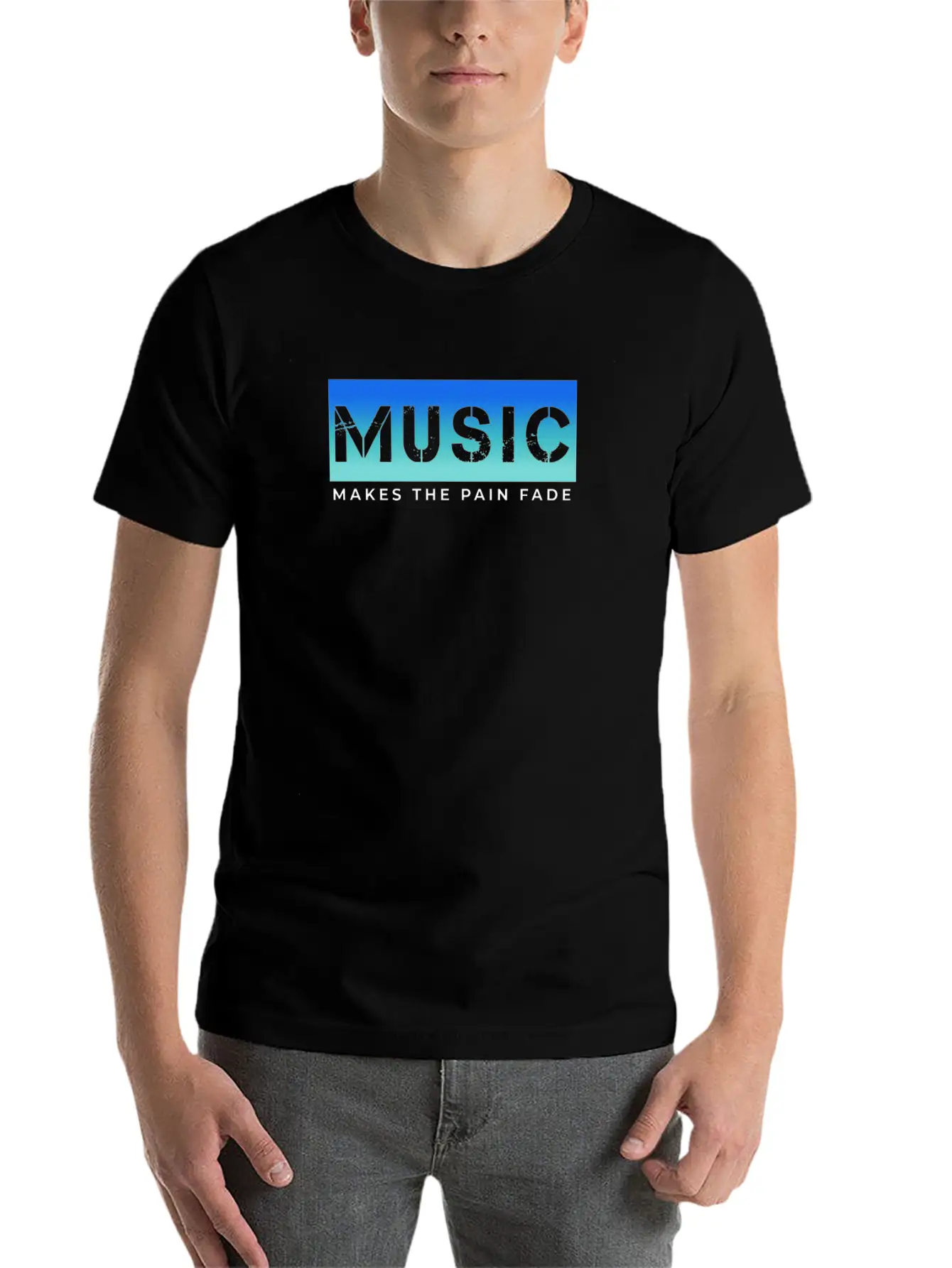 Music Unisex Casual T-Shirt – Clean Design For Daily Comfort