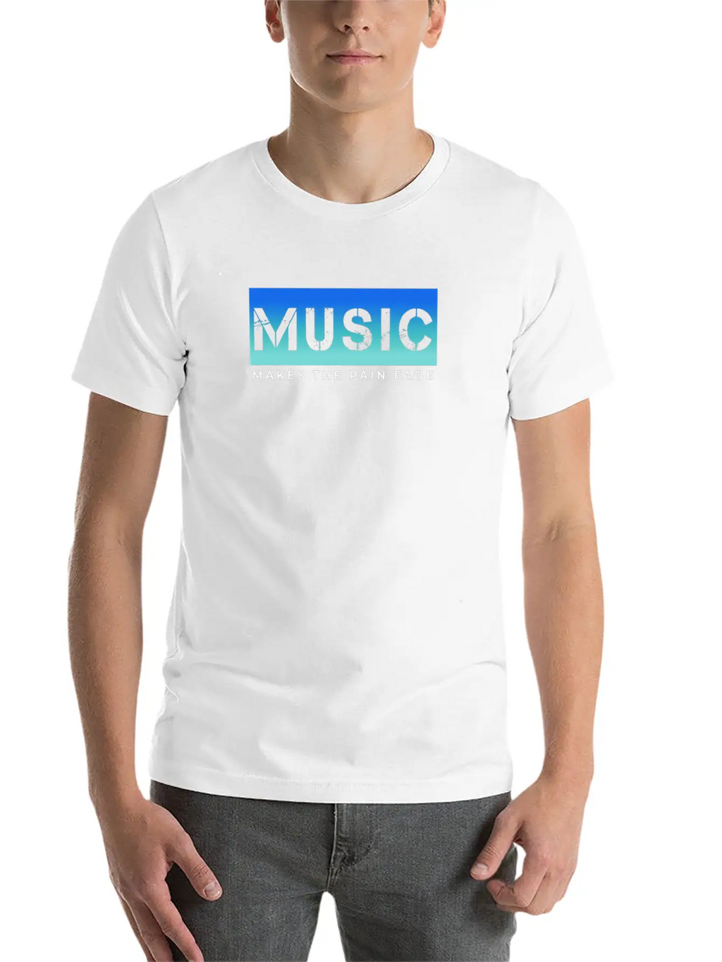Music Unisex Casual T-Shirt – Clean Design For Daily Comfort