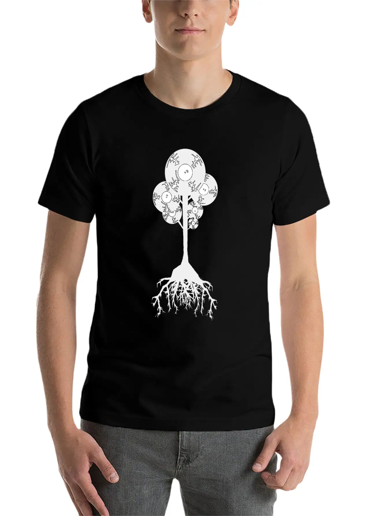 Music Vinyl Retro Unisex Casual T-Shirt – Clean Design For Daily Comfort