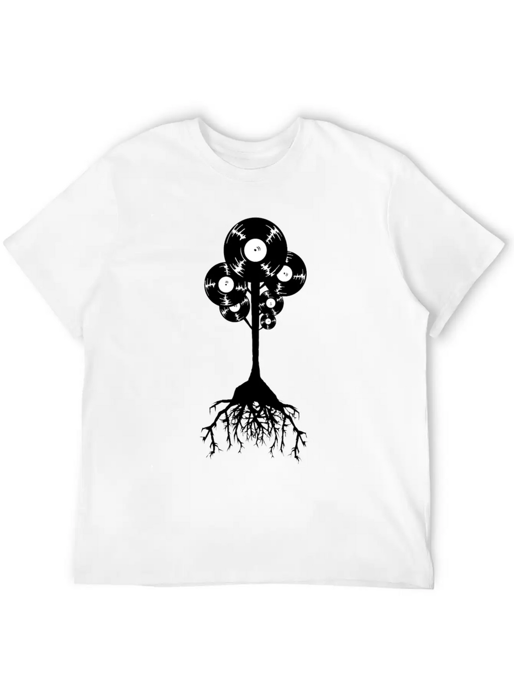 Music Vinyl Retro Unisex Casual T-Shirt – Clean Design For Daily Comfort