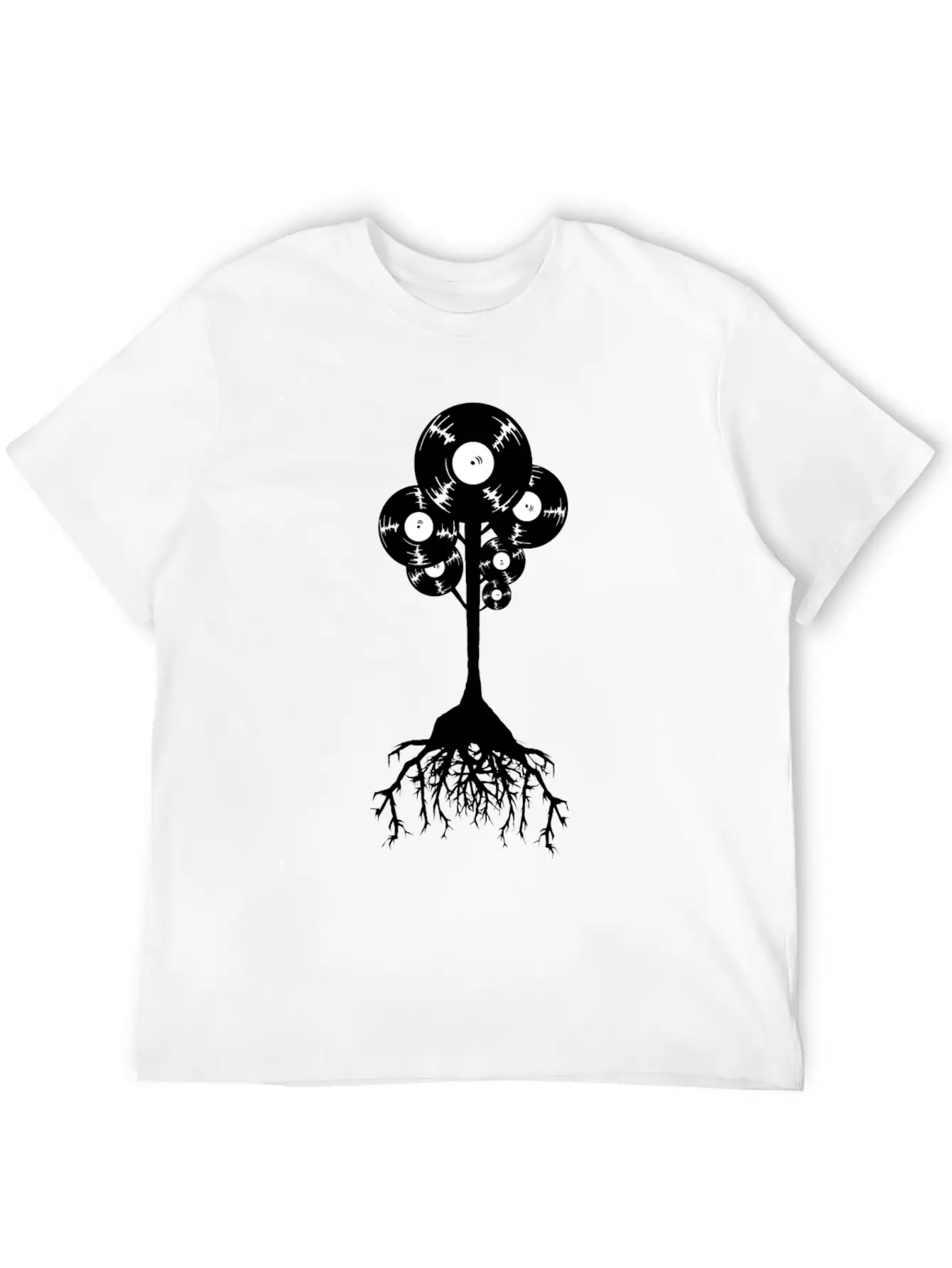 Music Vinyl Retro Unisex Casual T-Shirt – Clean Design For Daily Comfort