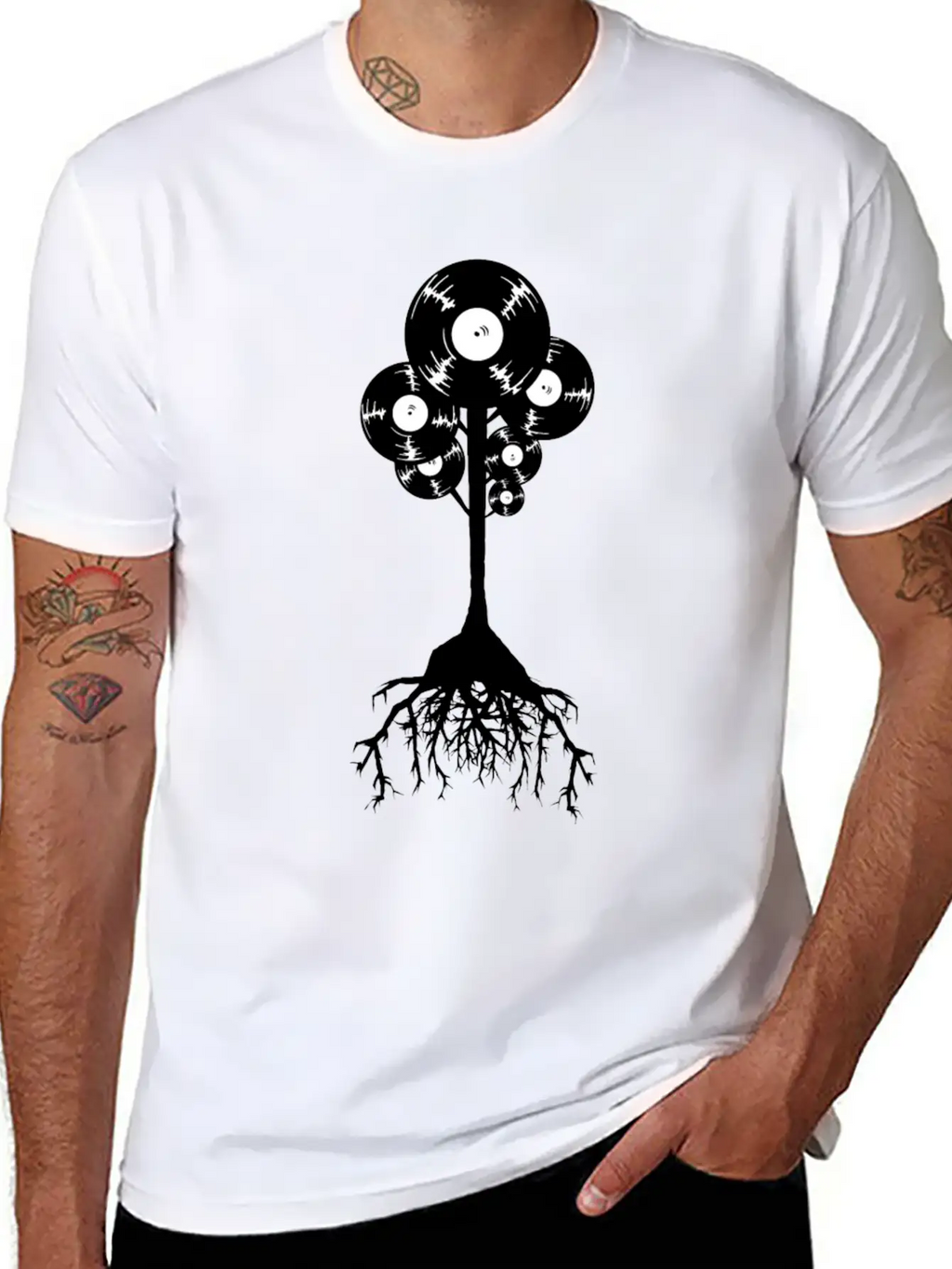 Music Vinyl Retro Unisex Casual T-Shirt – Clean Design For Daily Comfort