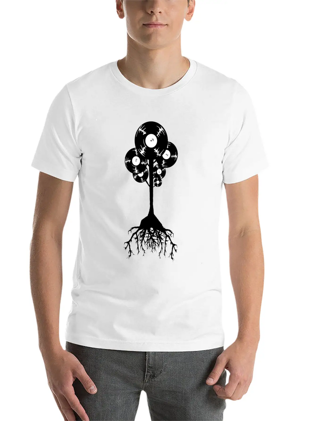 Music Vinyl Retro Unisex Casual T-Shirt – Clean Design For Daily Comfort