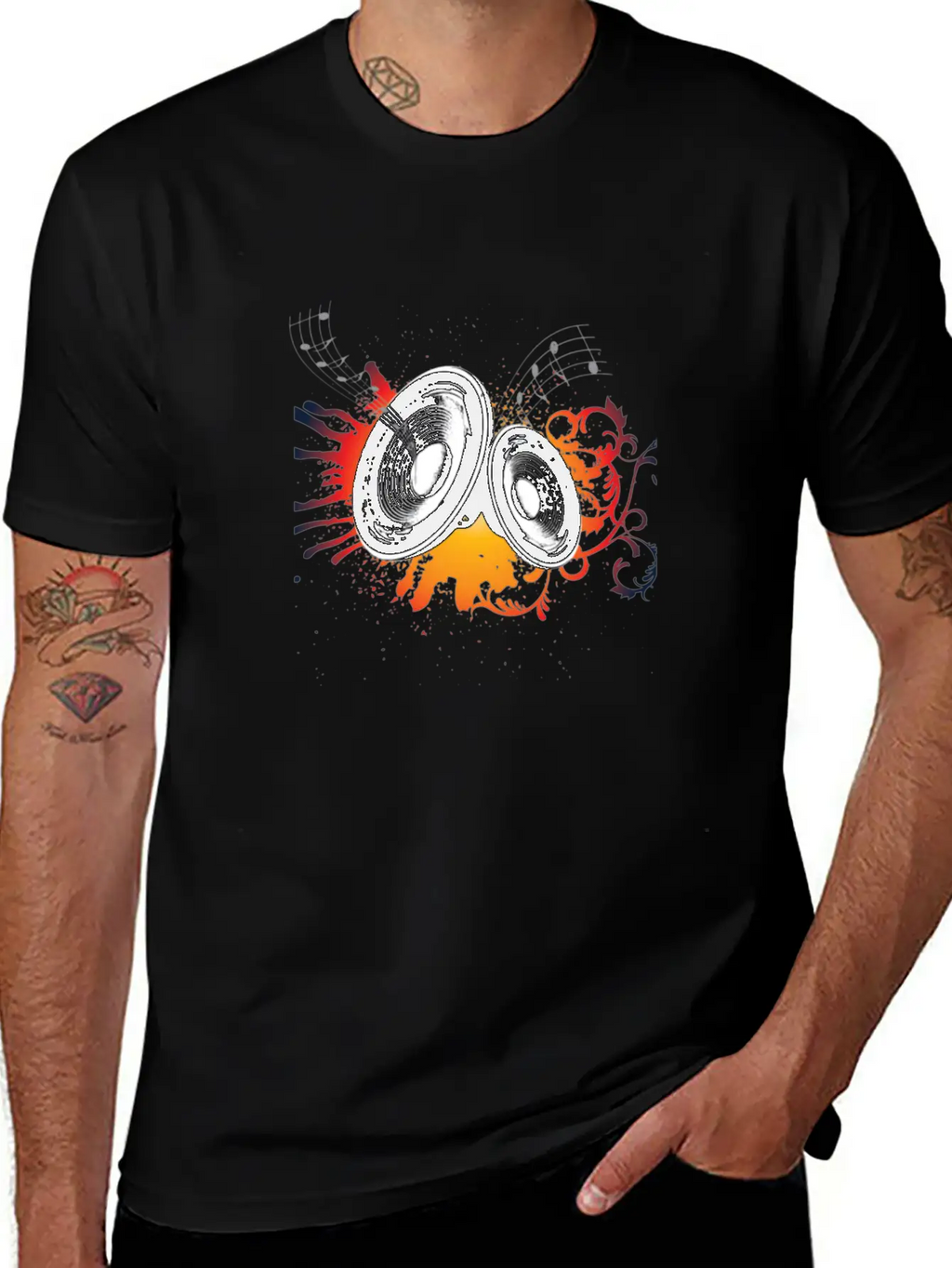 MUSICAL ARTS Classic Fit Graphic Tee For Daily Comfort – Unisex Cotton Shirt