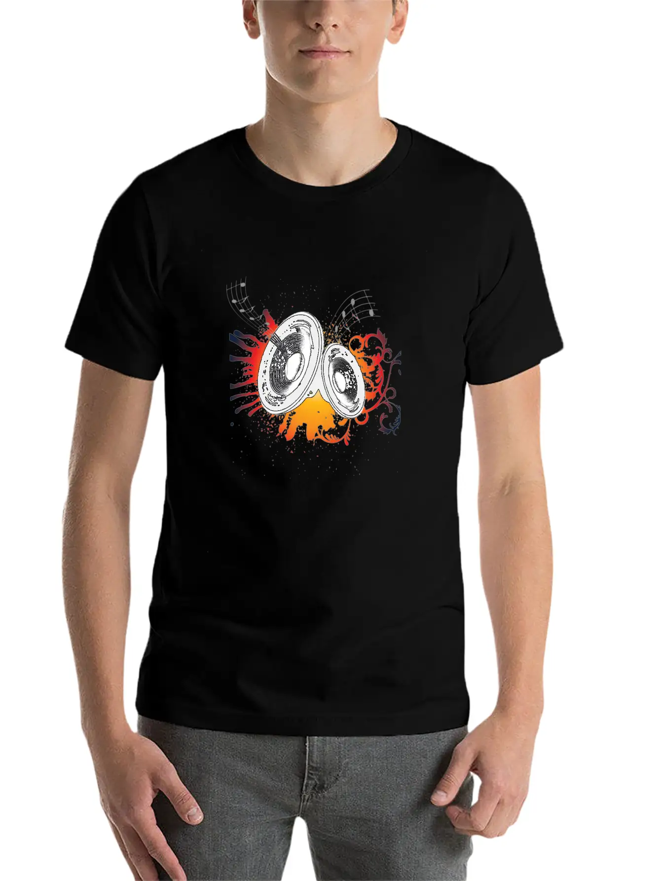 MUSICAL ARTS Classic Fit Graphic Tee For Daily Comfort – Unisex Cotton Shirt