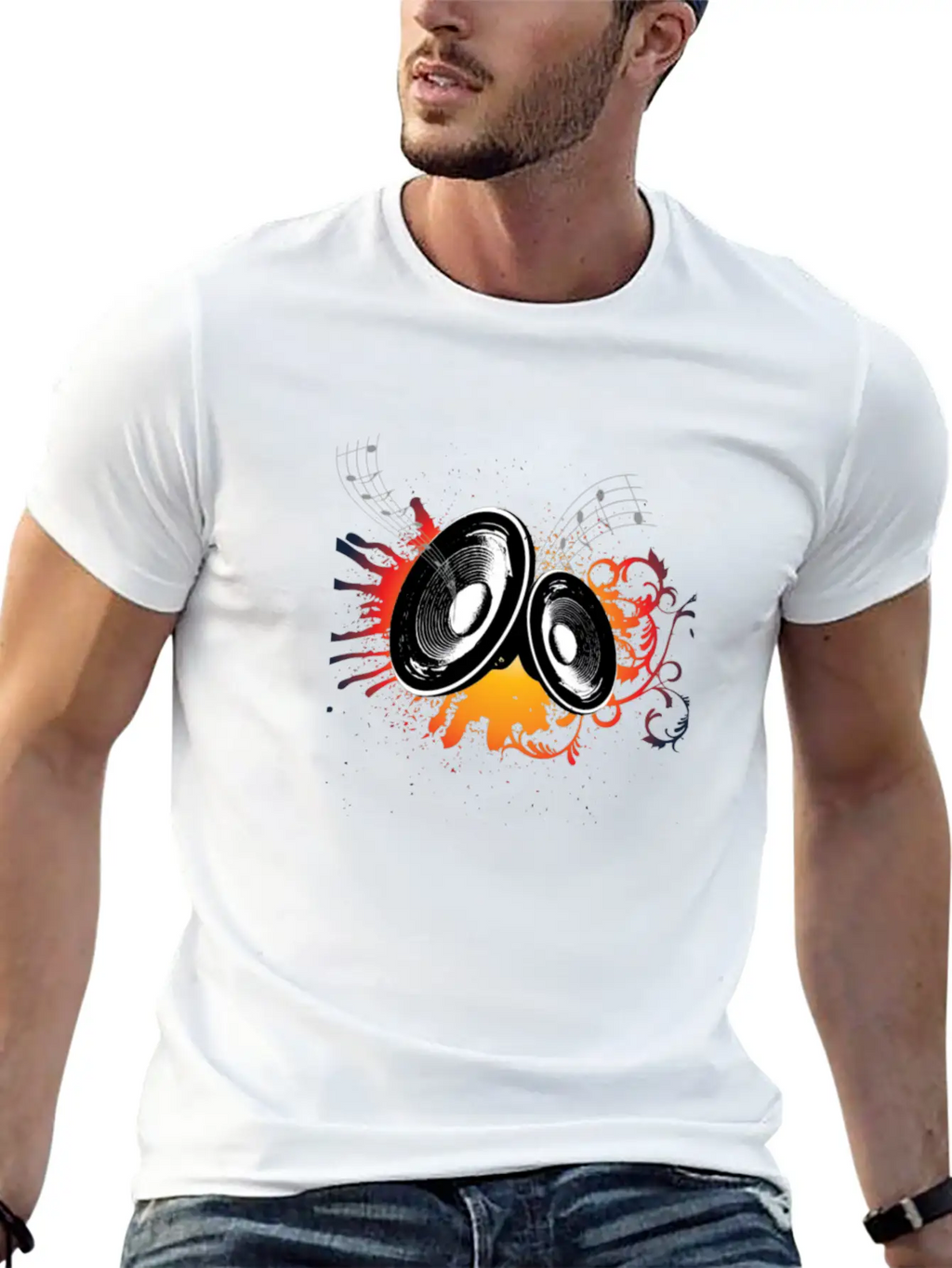 MUSICAL ARTS Classic Fit Graphic Tee For Daily Comfort – Unisex Cotton Shirt