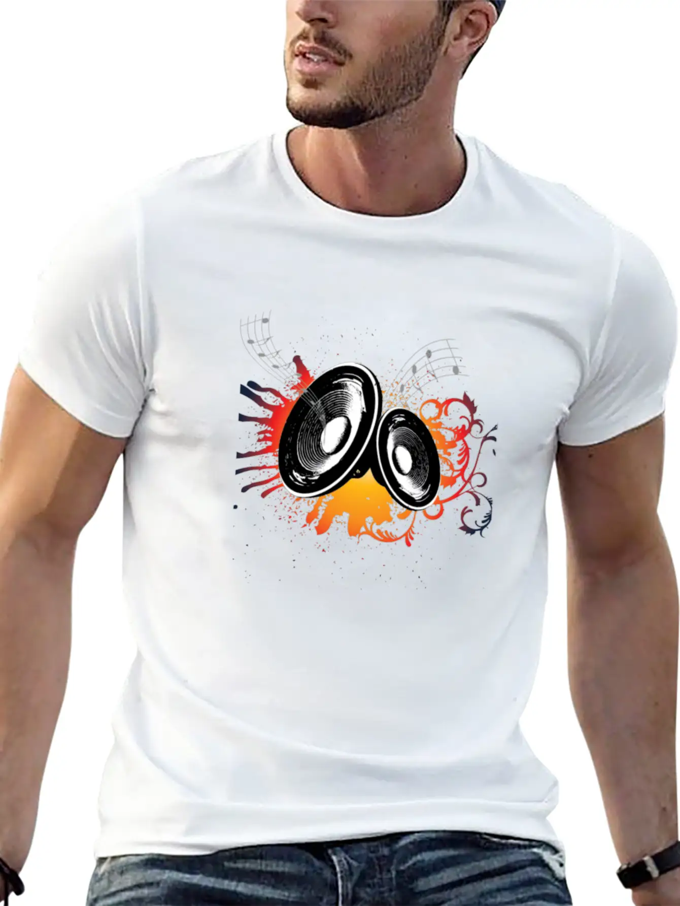 MUSICAL ARTS Classic Fit Graphic Tee For Daily Comfort – Unisex Cotton Shirt