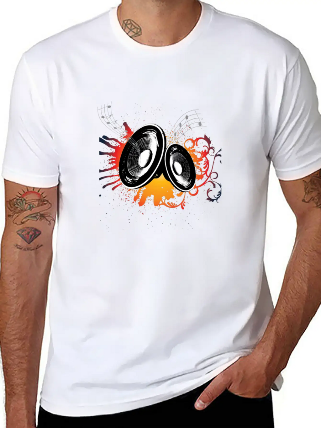 MUSICAL ARTS Classic Fit Graphic Tee For Daily Comfort – Unisex Cotton Shirt