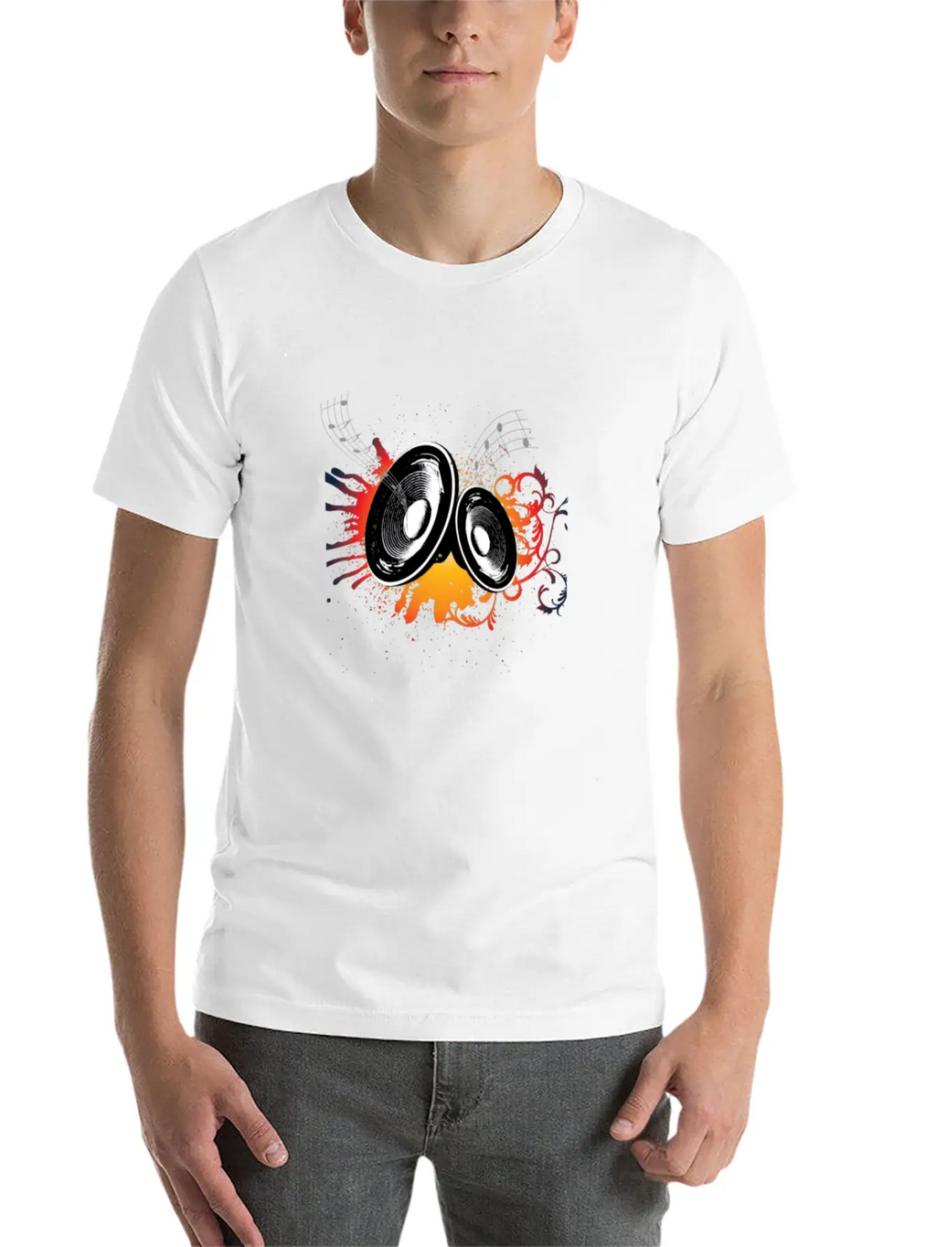 MUSICAL ARTS Classic Fit Graphic Tee For Daily Comfort – Unisex Cotton Shirt