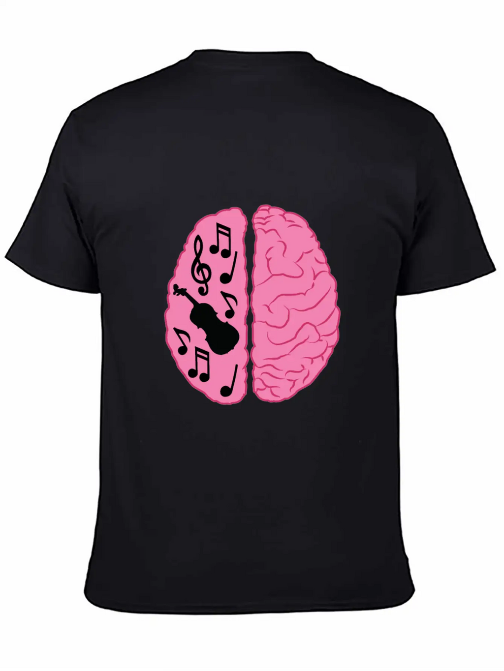 Musician Brain Unisex Casual T-Shirt – Clean Design For Daily Comfort