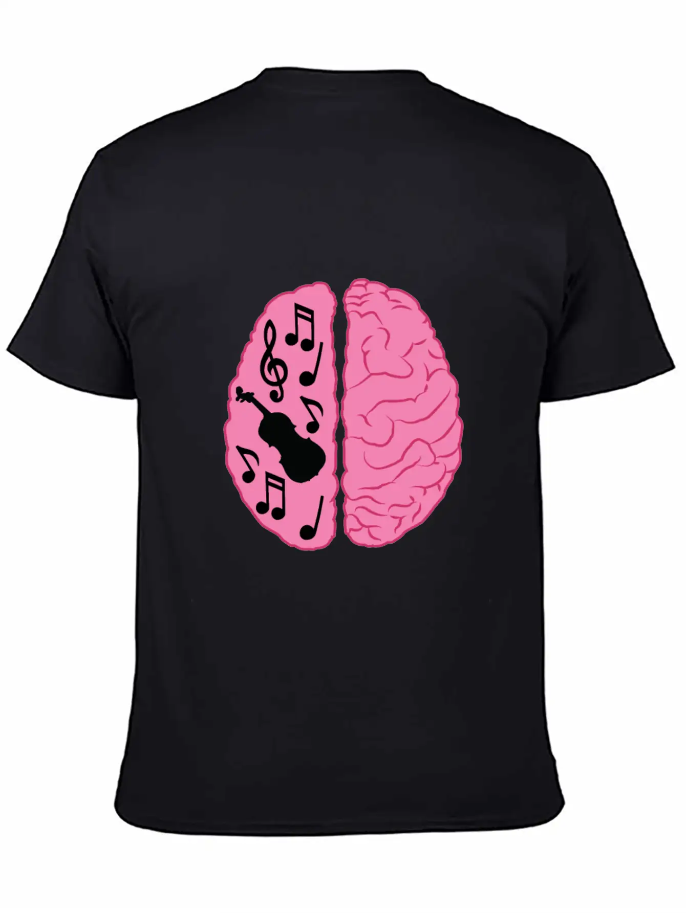 Musician Brain Unisex Casual T-Shirt – Clean Design For Daily Comfort