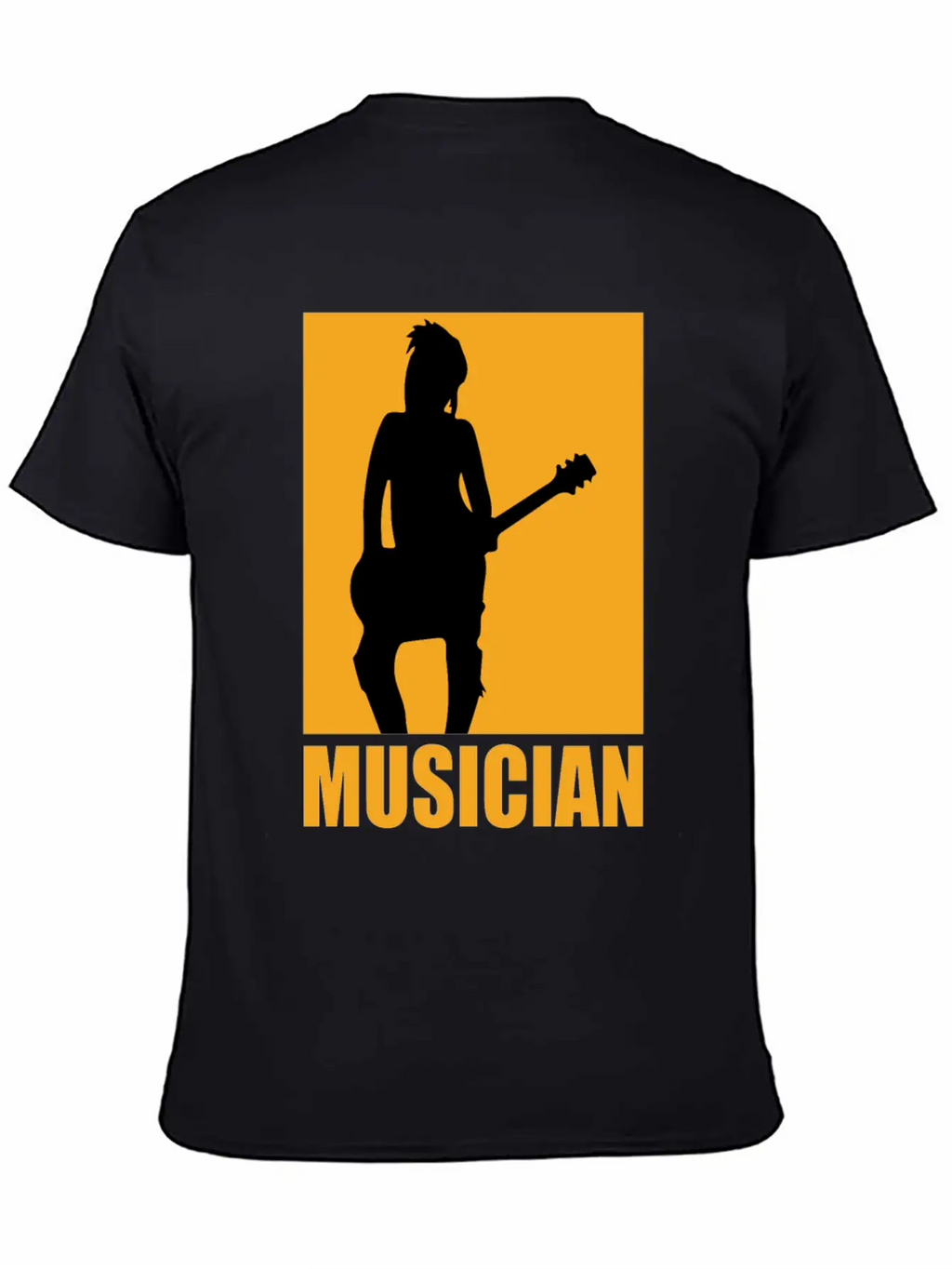Musician Design Unisex Casual T-Shirt – Clean Design For Daily Comfort