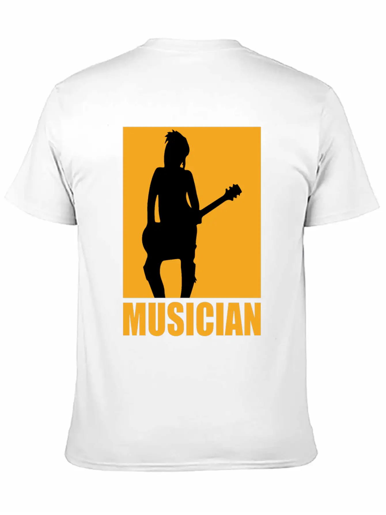 Musician Design Unisex Casual T-Shirt – Clean Design For Daily Comfort