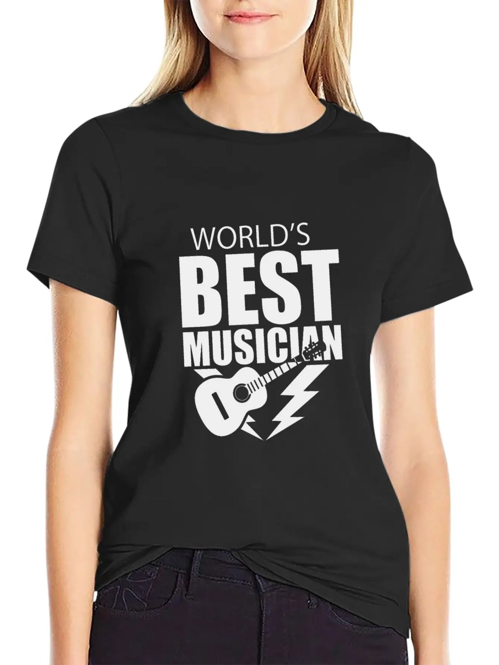 Musician Essential Cotton Tee For Daily Outfits – Unisex Style