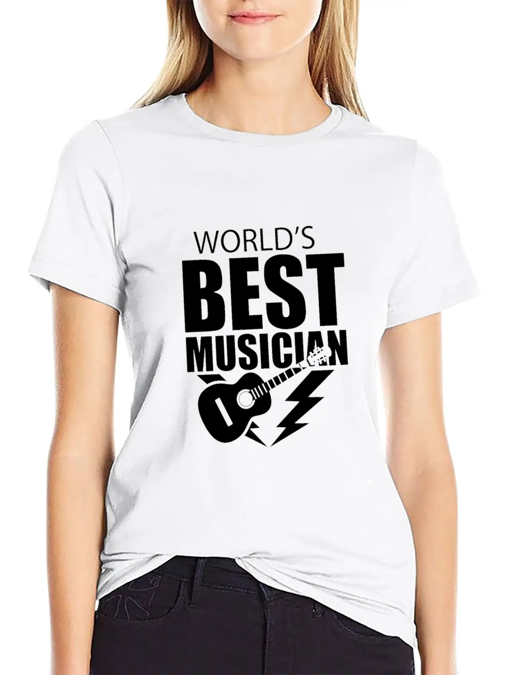 Musician Essential Cotton Tee For Daily Outfits – Unisex Style
