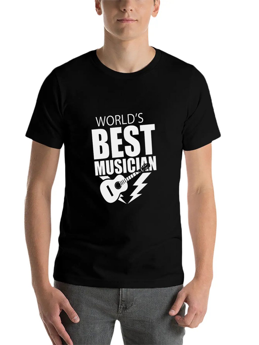 Musician Essential Cotton Tee For Daily Outfits – Unisex Style