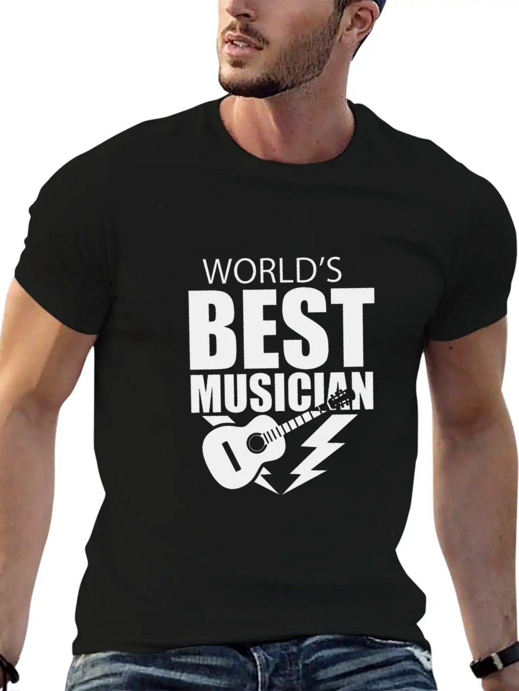 Musician Essential Cotton Tee For Daily Outfits – Unisex Style
