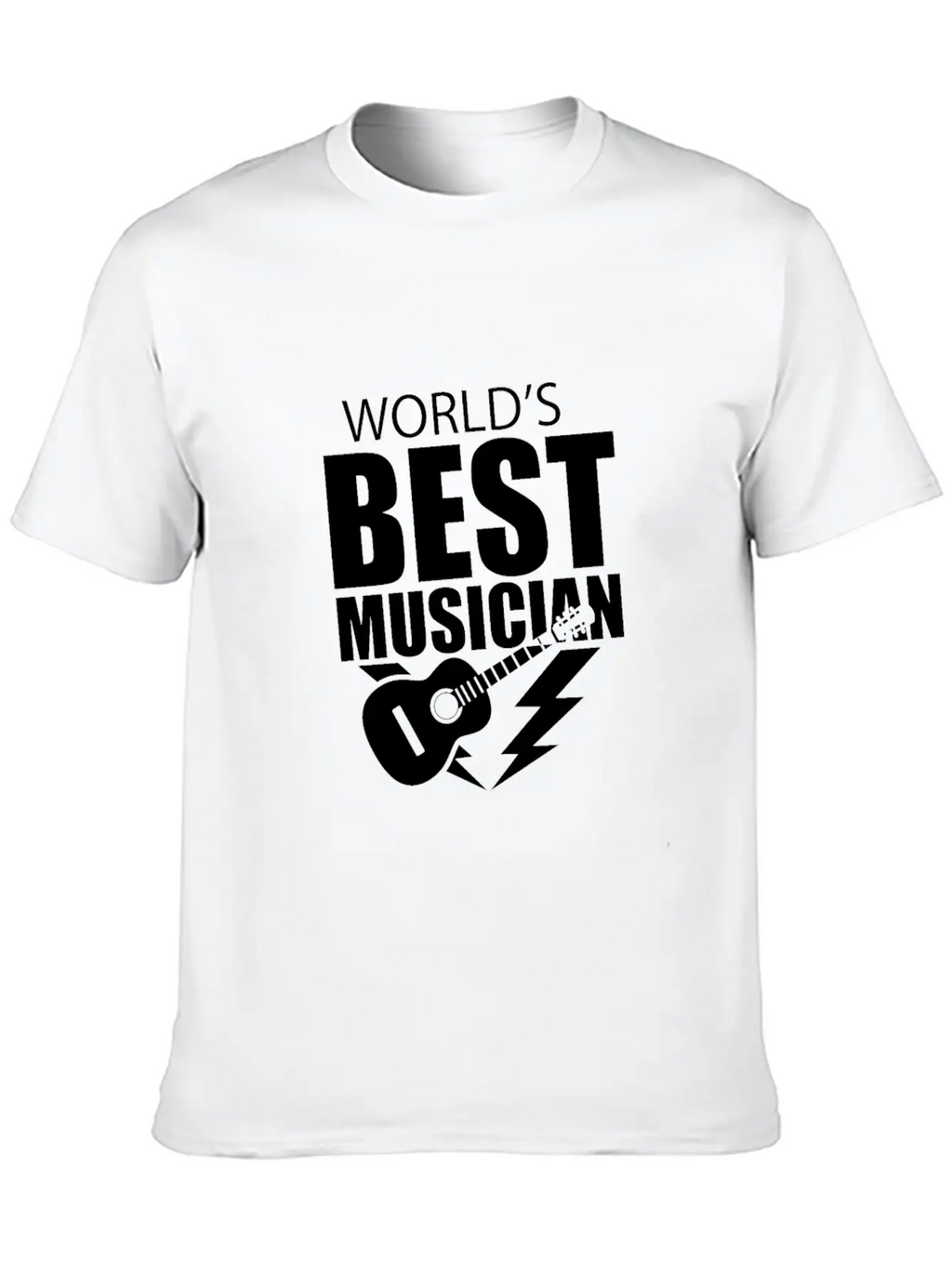 Musician Essential Cotton Tee For Daily Outfits – Unisex Style